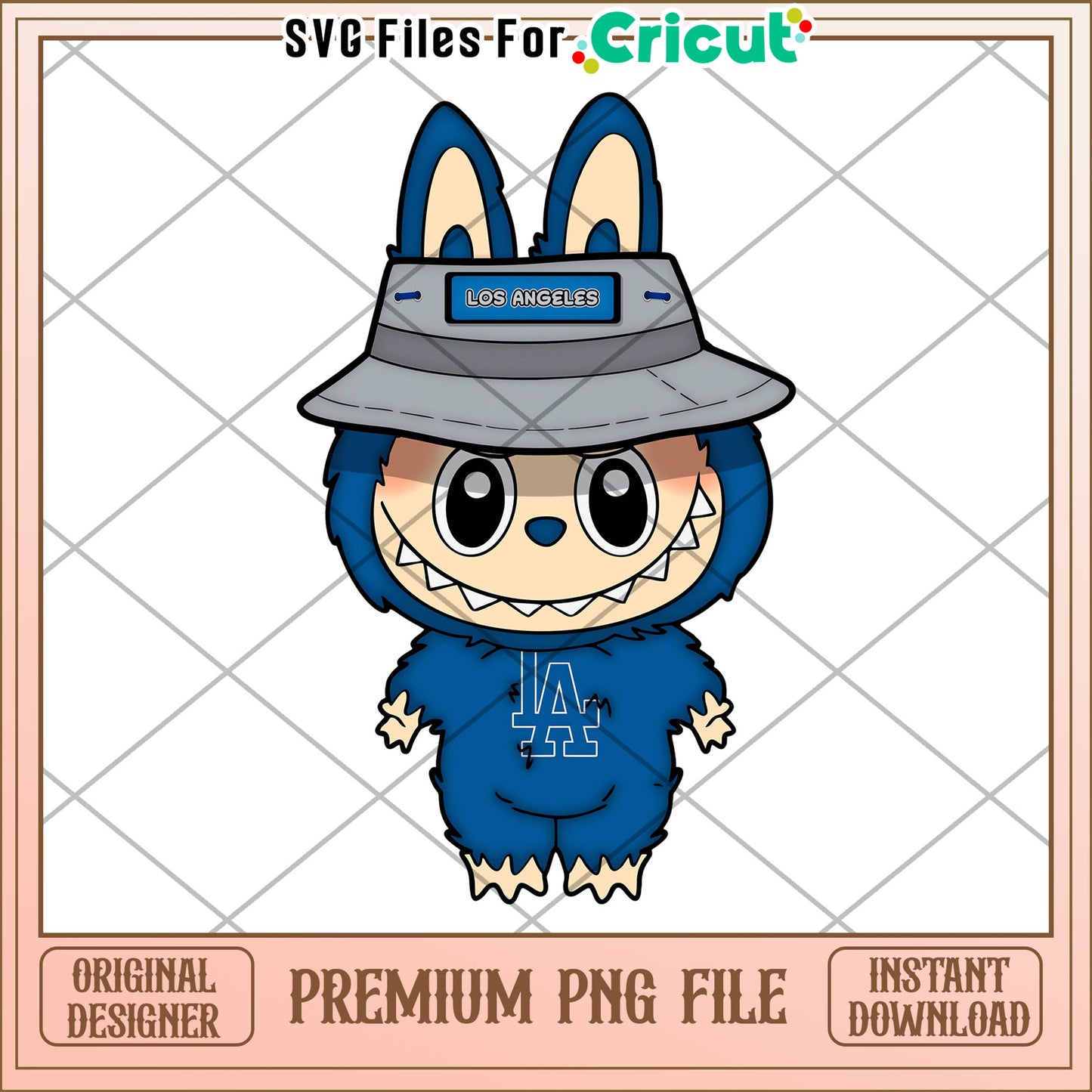 Labubu los angeles nfl design png, nfl 2025 png, cute labubu toys png