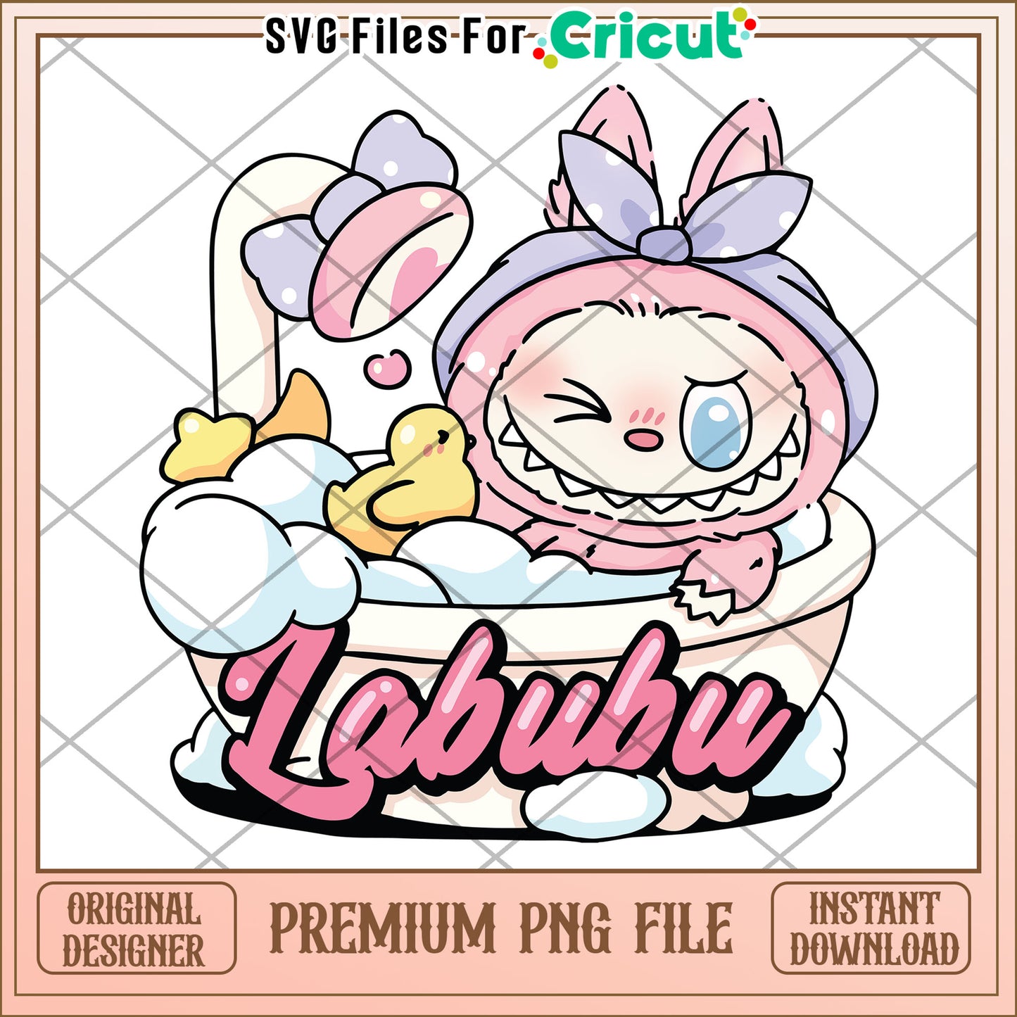 Labubu showing cute design png, labubu popmart png, labubu the monster png