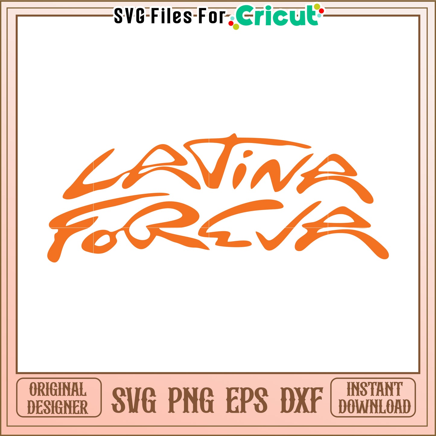 Latin girl forever svg, proud latina design svg, cultural heritage quote svg