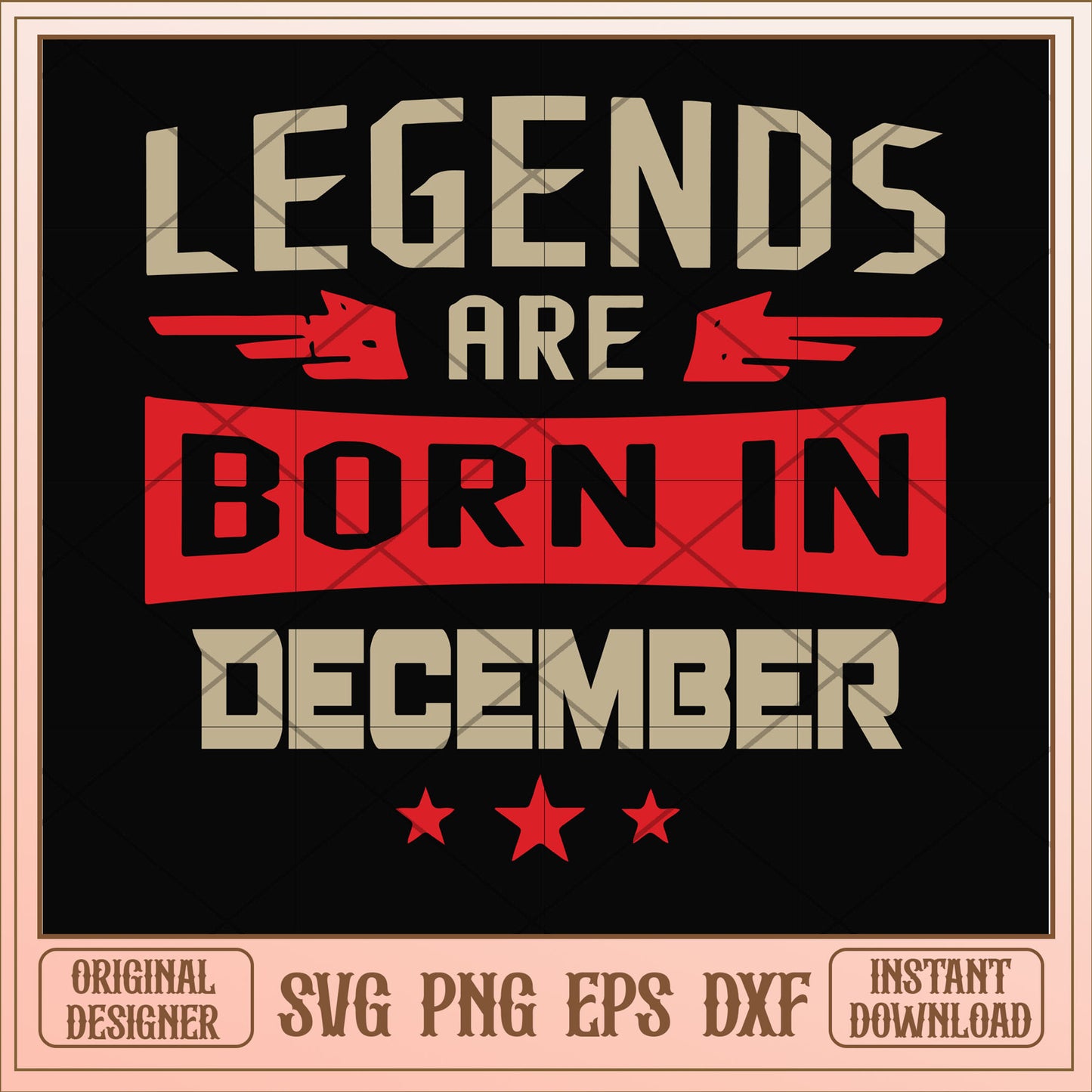 Legends are born december svg, legends svg, birthday svg