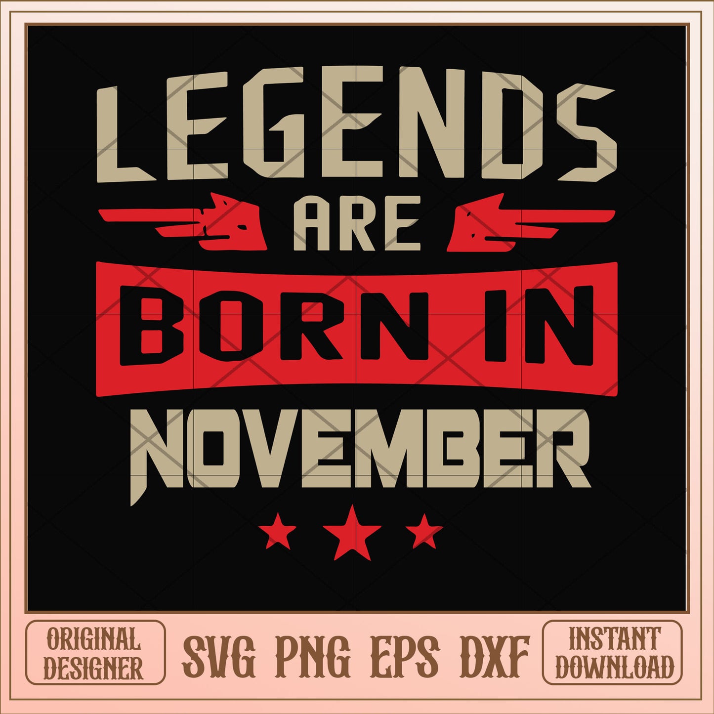 Legends are born november svg, legends svg, birthday svg
