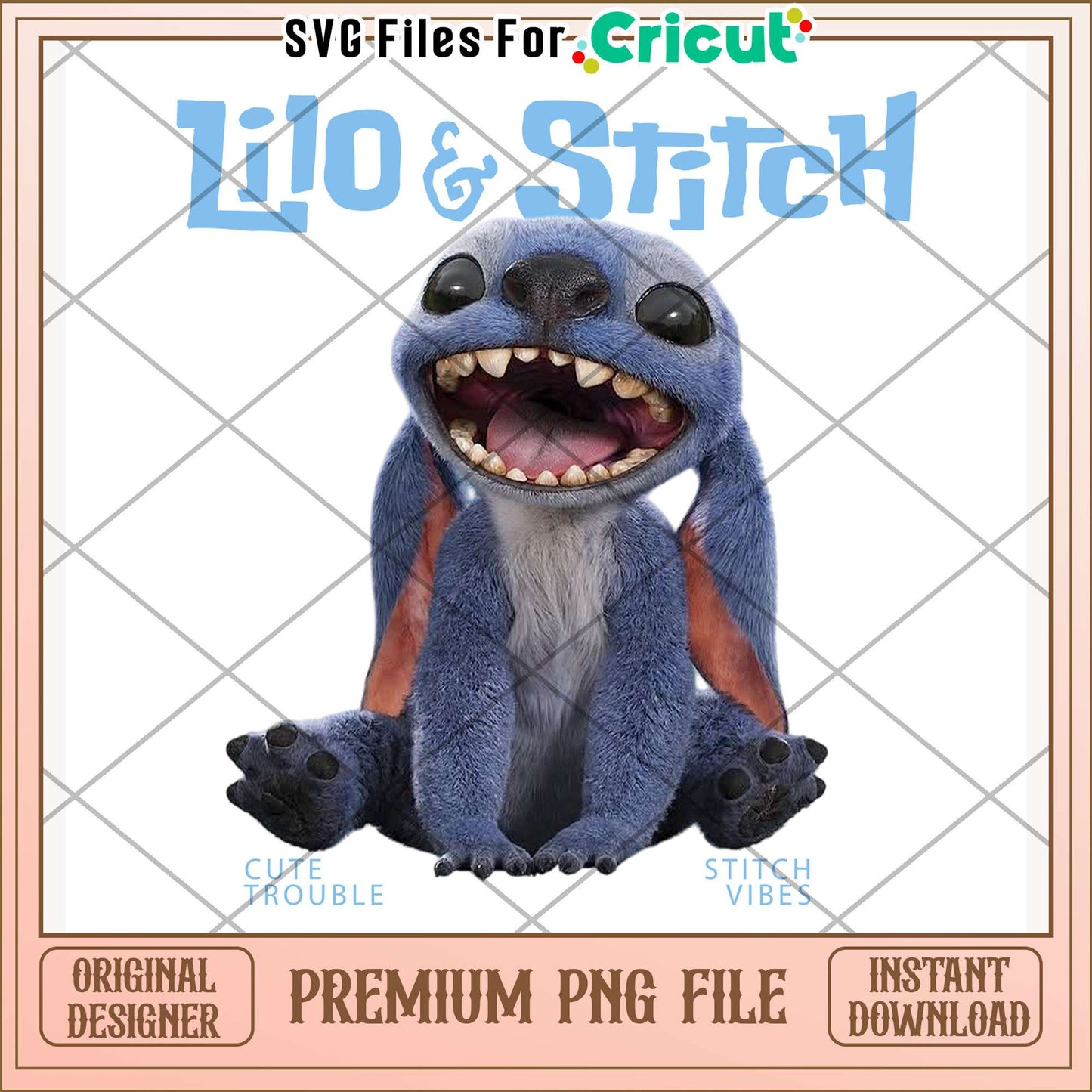 Lilo and stitch design png, disney characters png, cute cartoon png