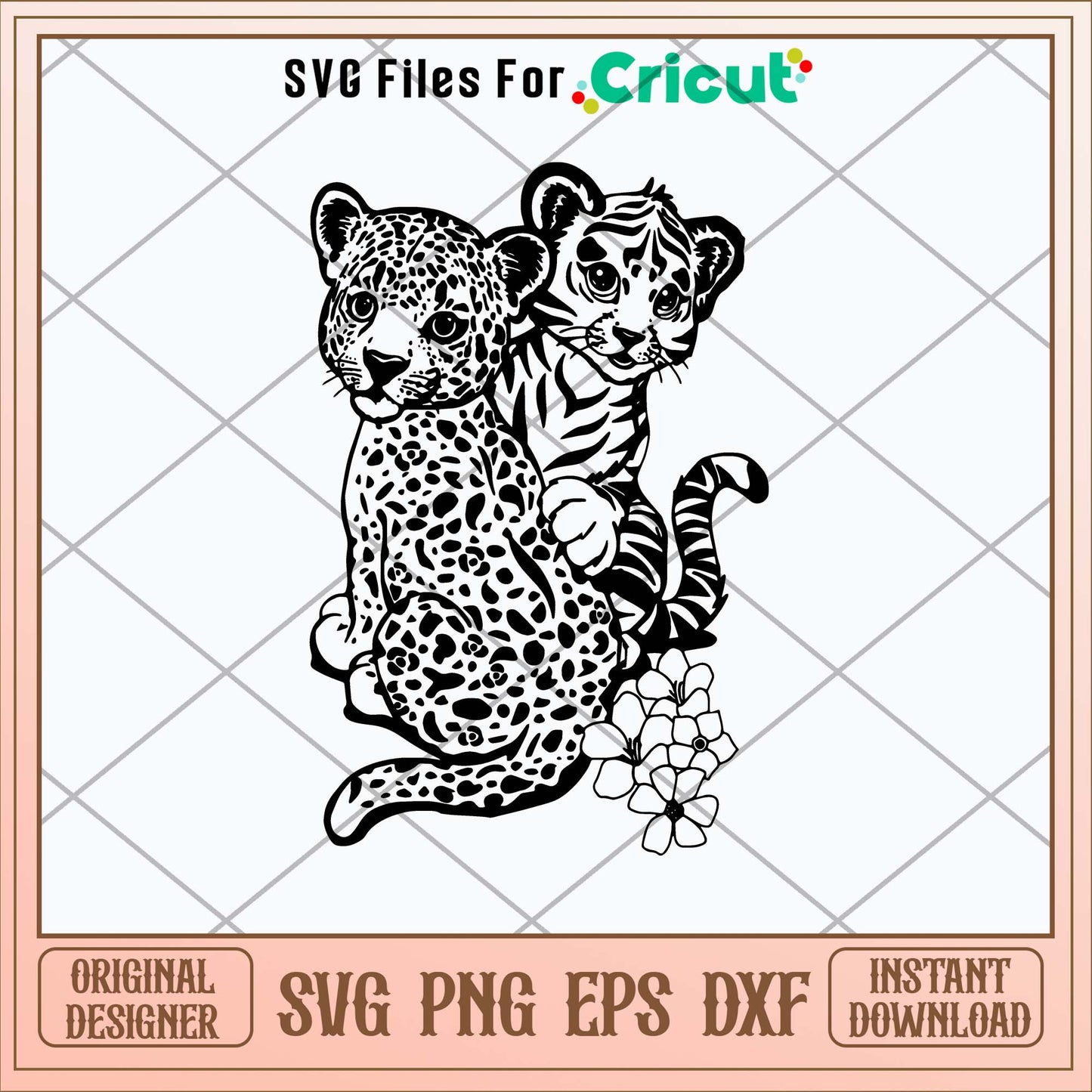 Lisa Frank Tiger Svg