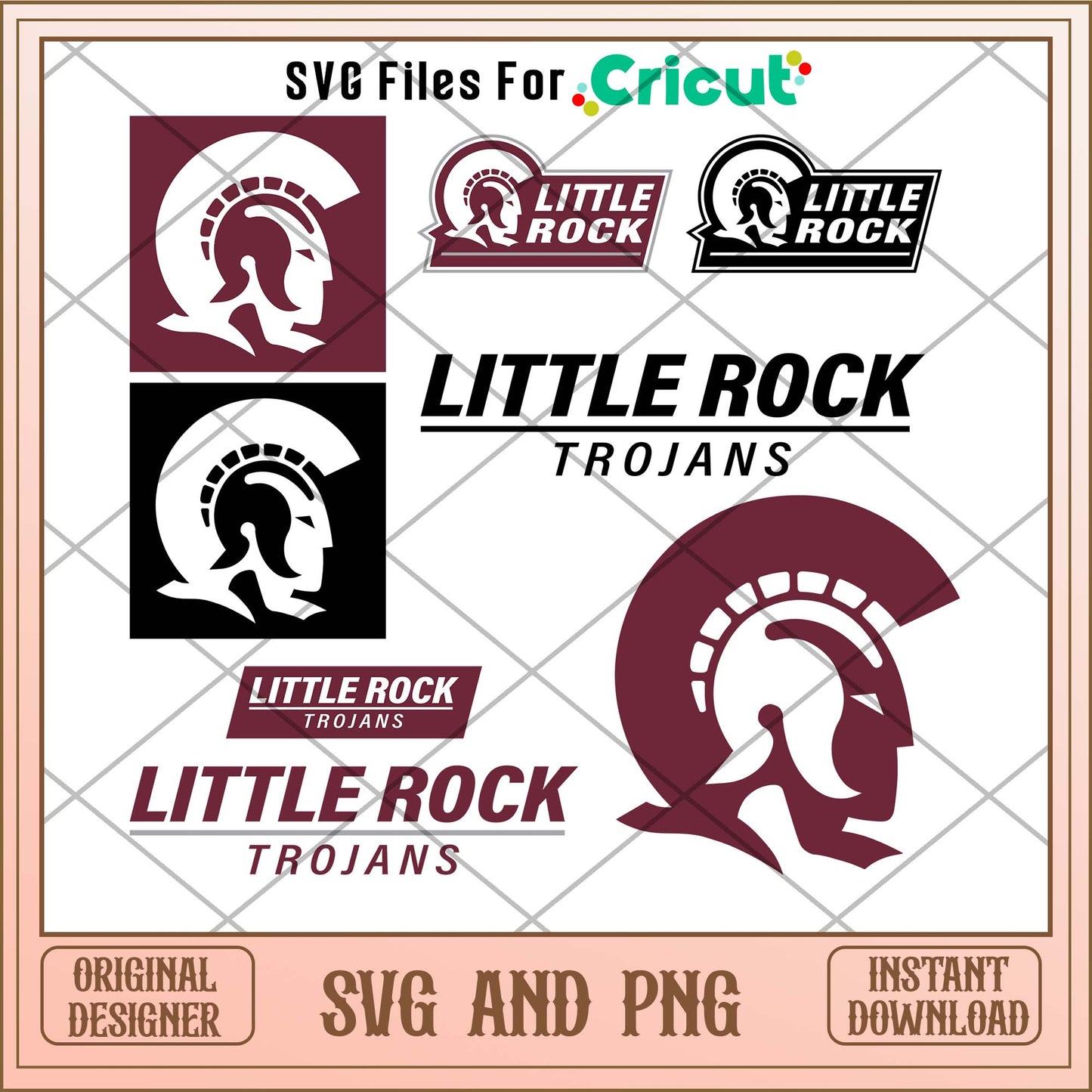 Little Rock Trojans svg, Little Rock Trojans svg bundle, NCAA svg