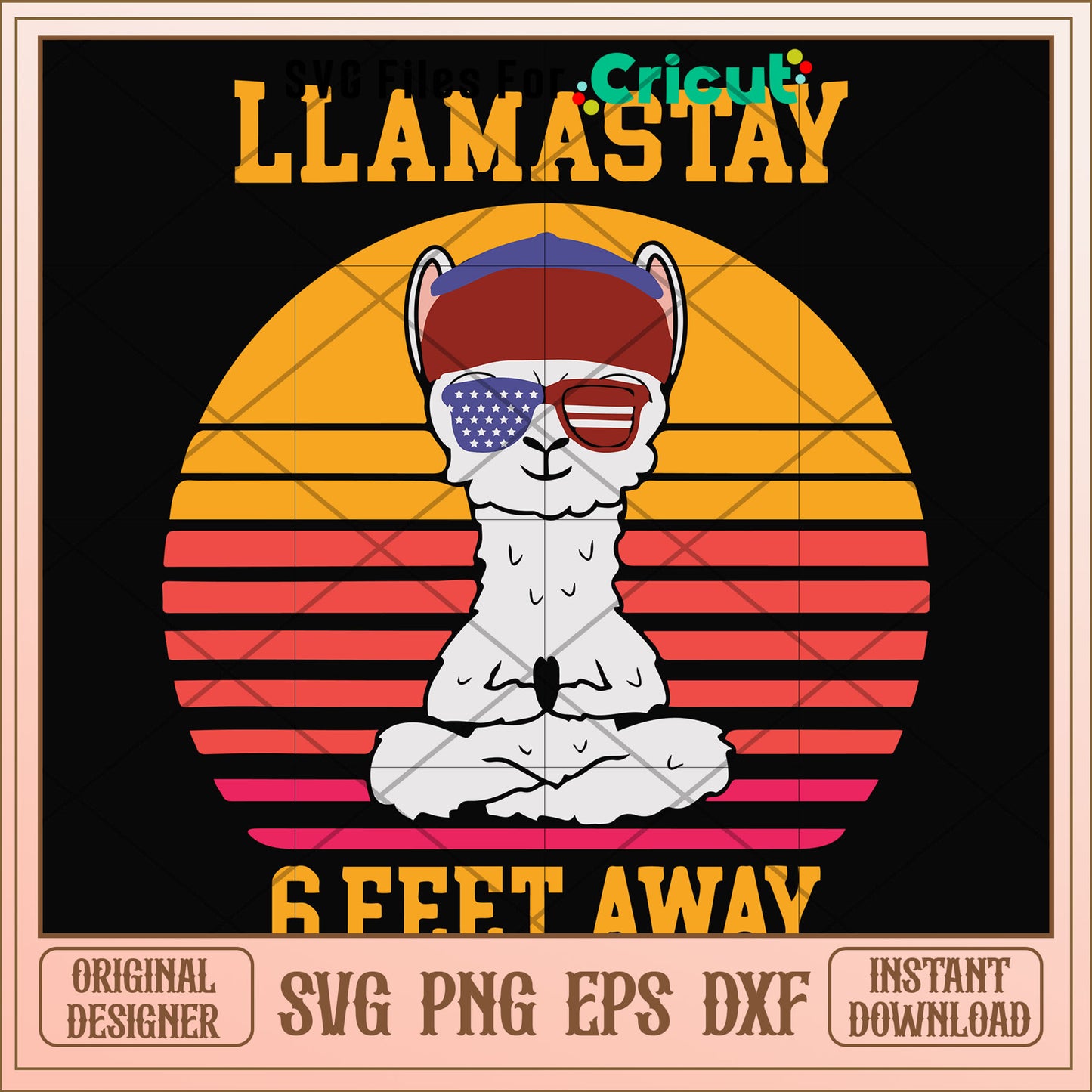 Llamastay 6 feet away svg, Llamastay svg, other svg (2)