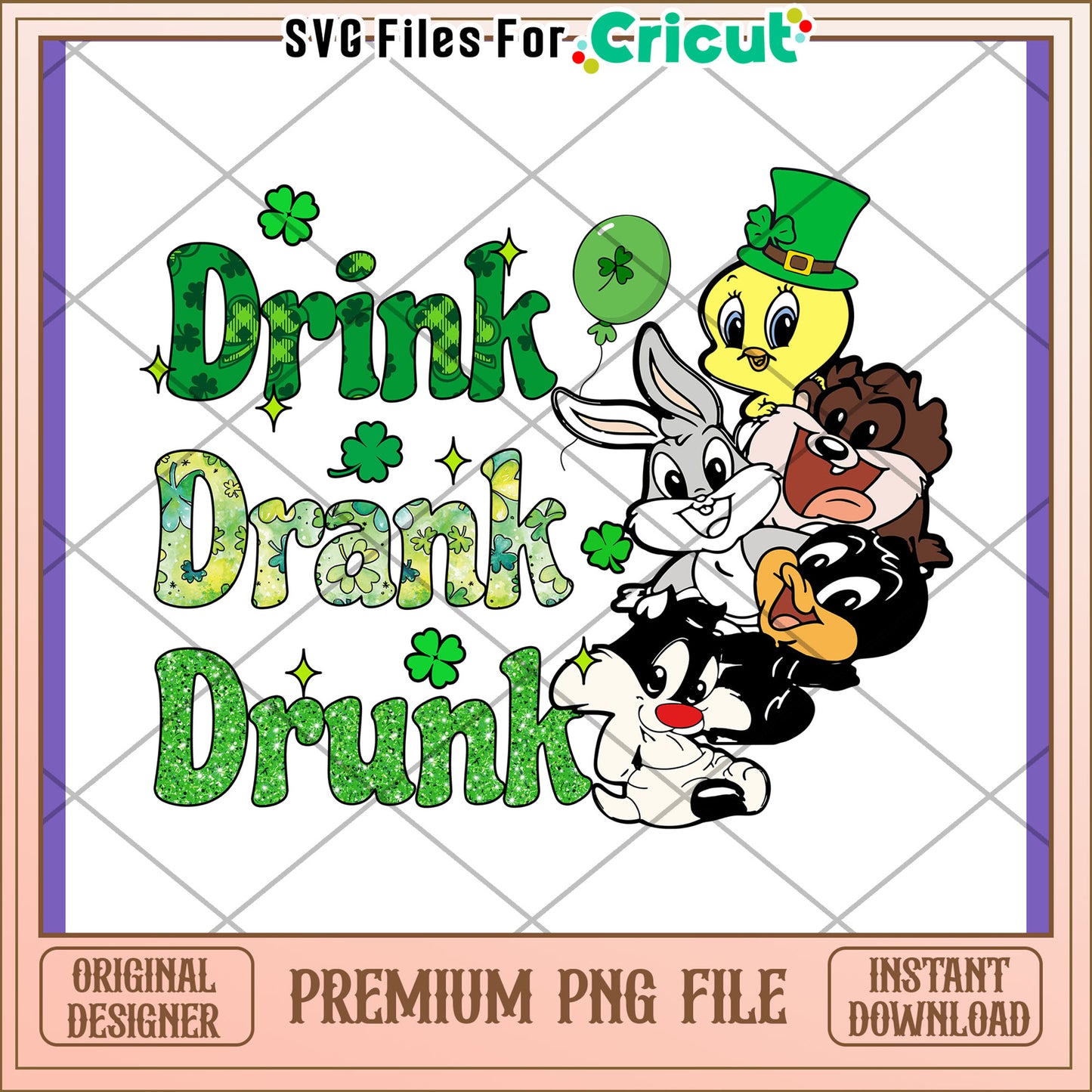 Looney Tunes St Patricks Day PNG