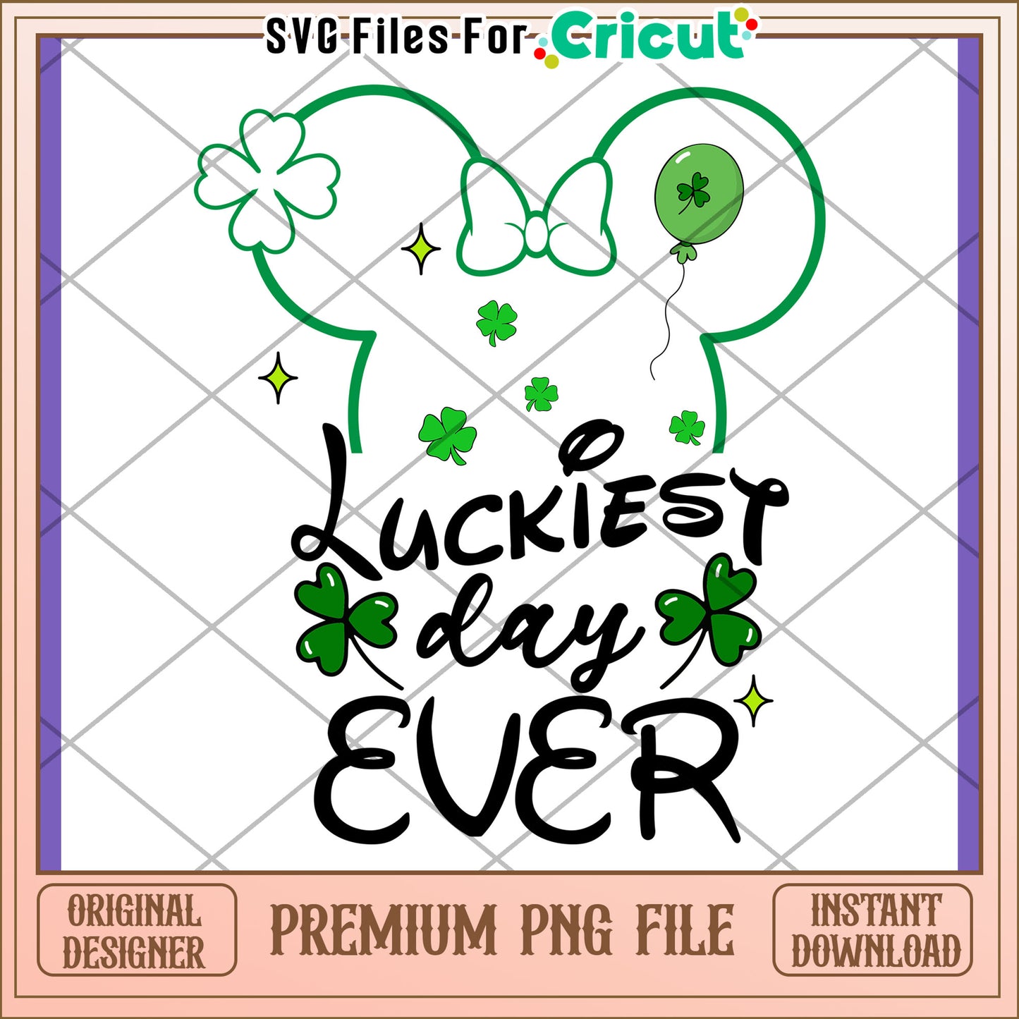 Luckiest Day Ever PNG Design