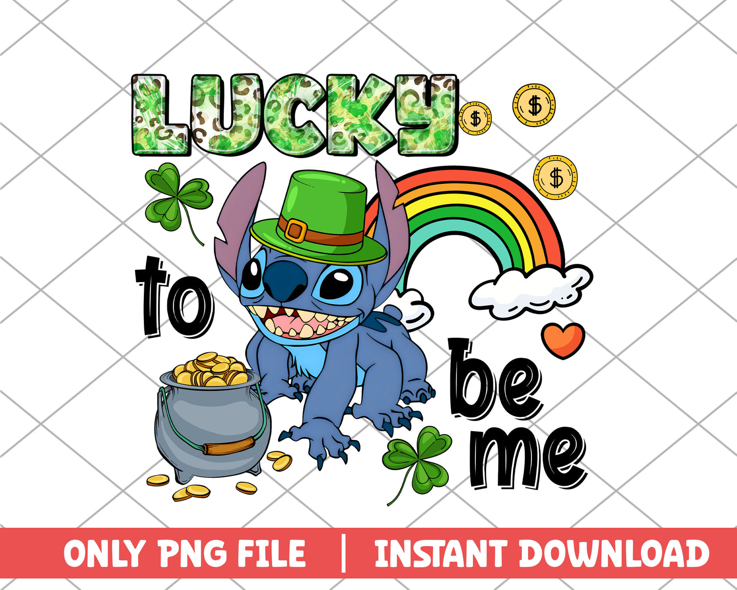 Lucky to be me st.patrick day png