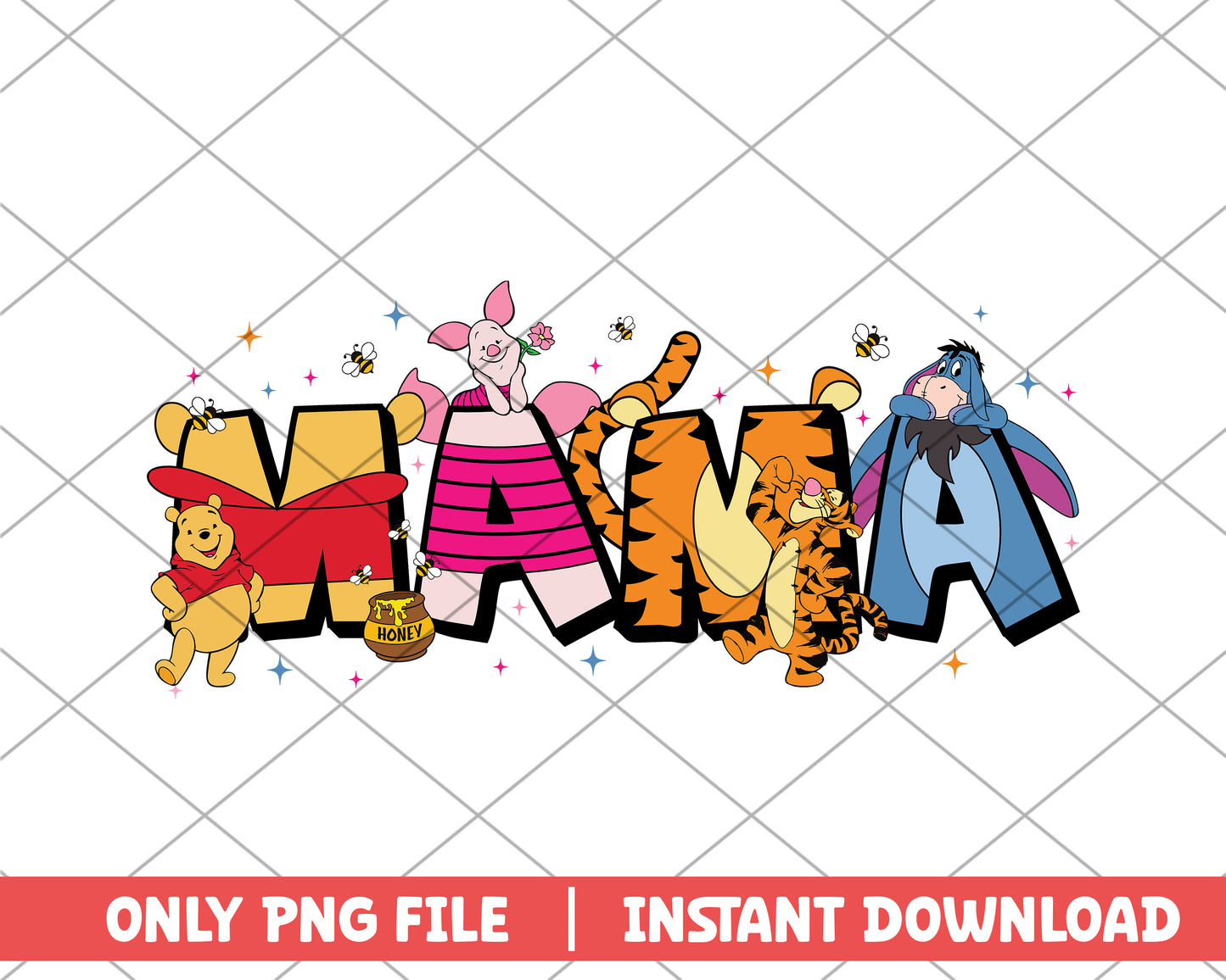 Winnie the Pooh mama png