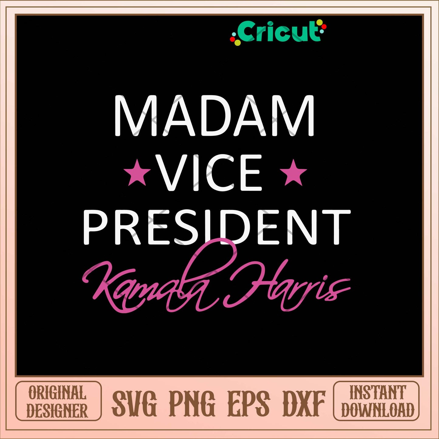Madam Vice President Kamala Harris Svg