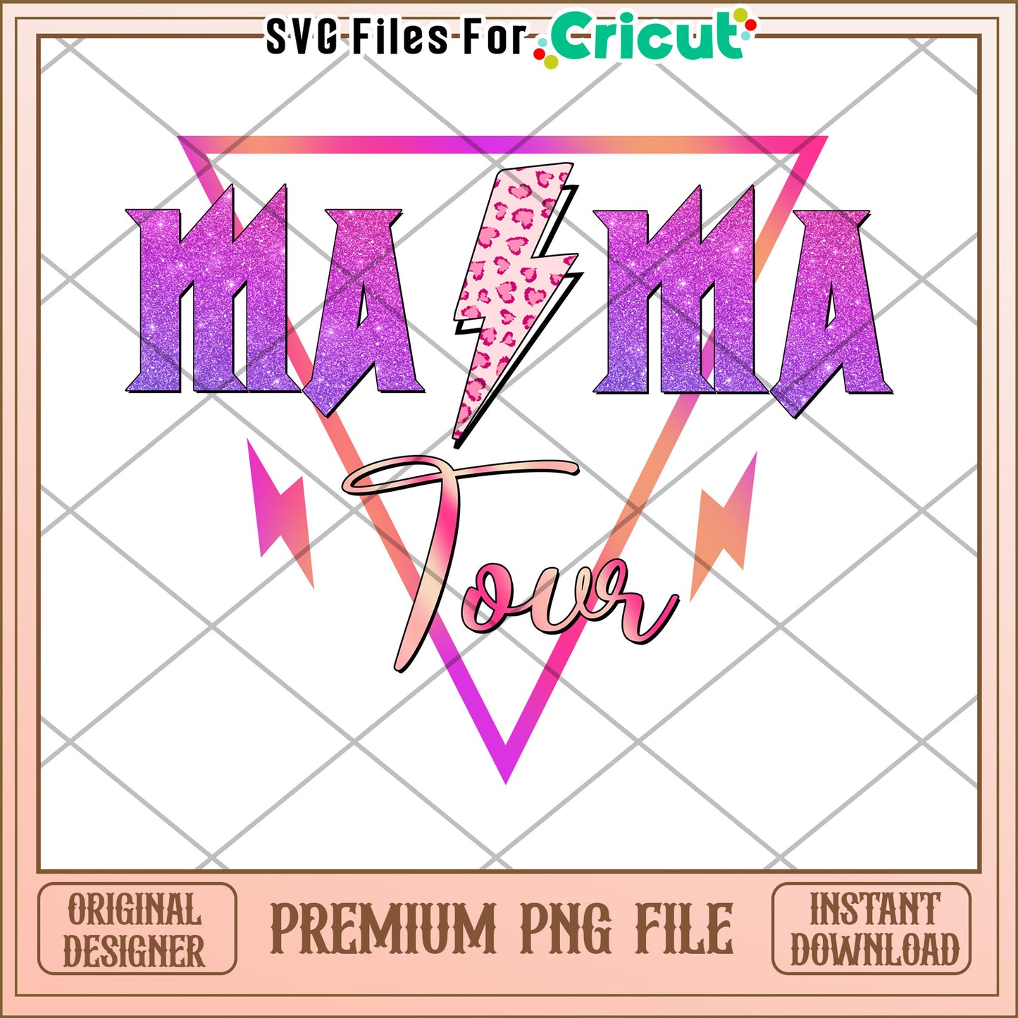 Mama Tour PNG Sublimation Design