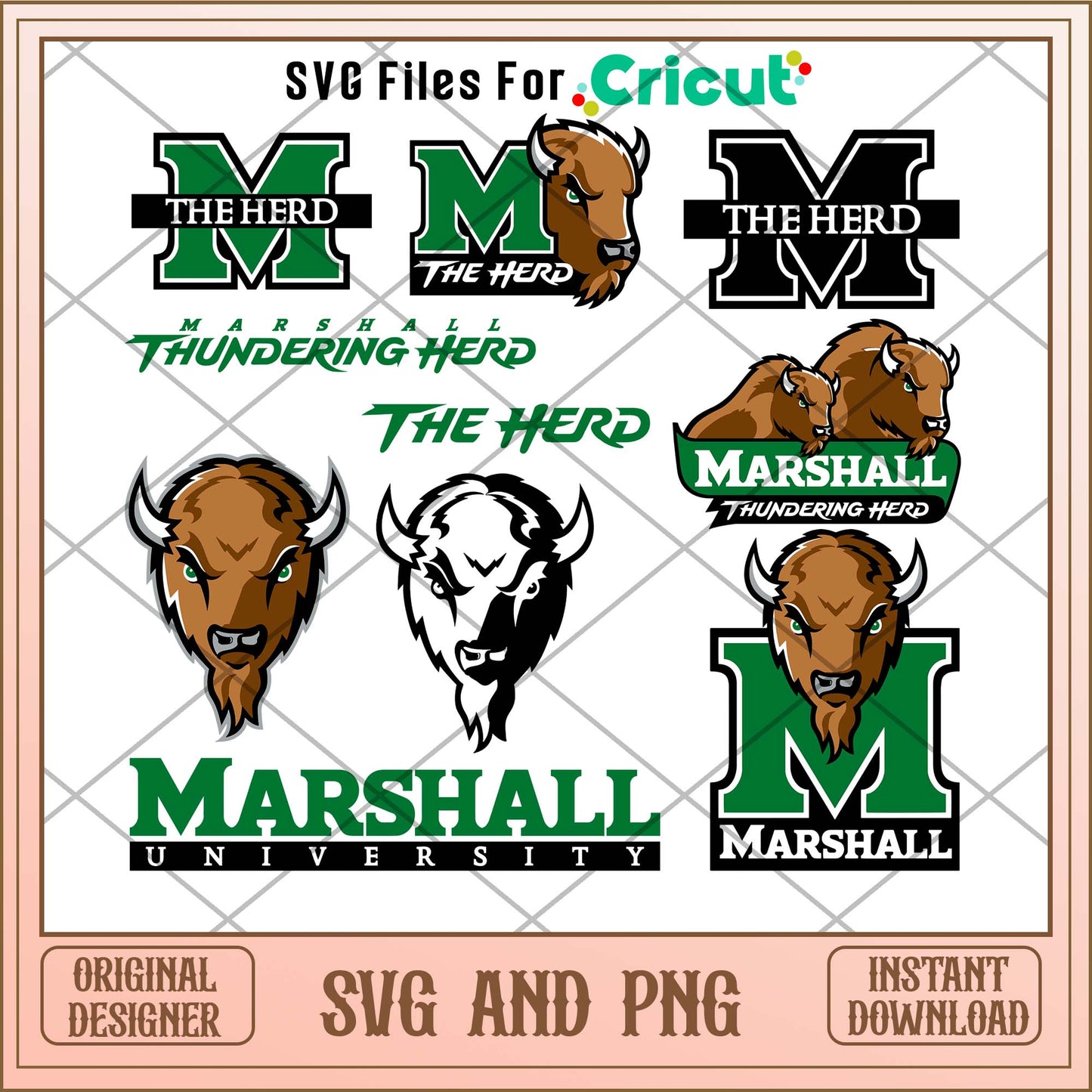 Marshall Thundering Herd svg, Marshall Thundering Herd svg bundle, NCAA svg