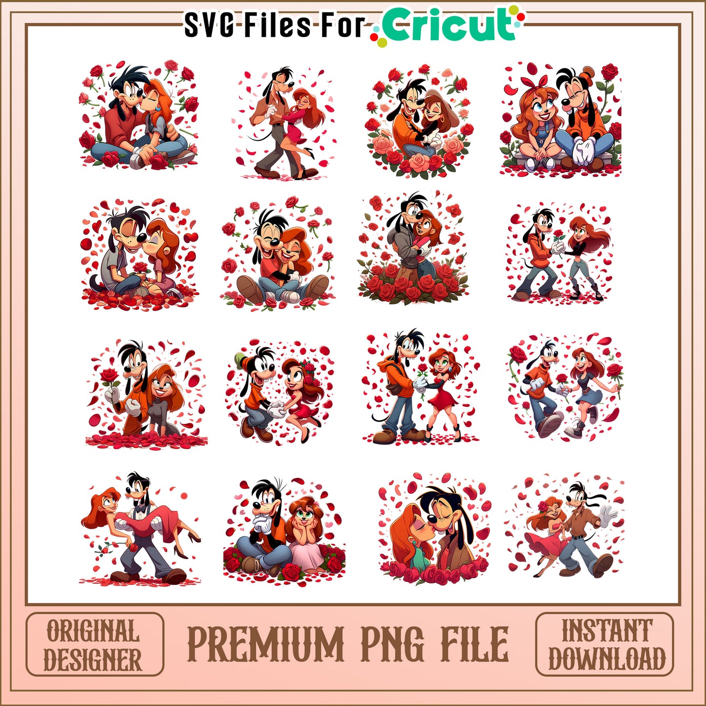 Max and roxanne valentine bundle png, roxanne and max png