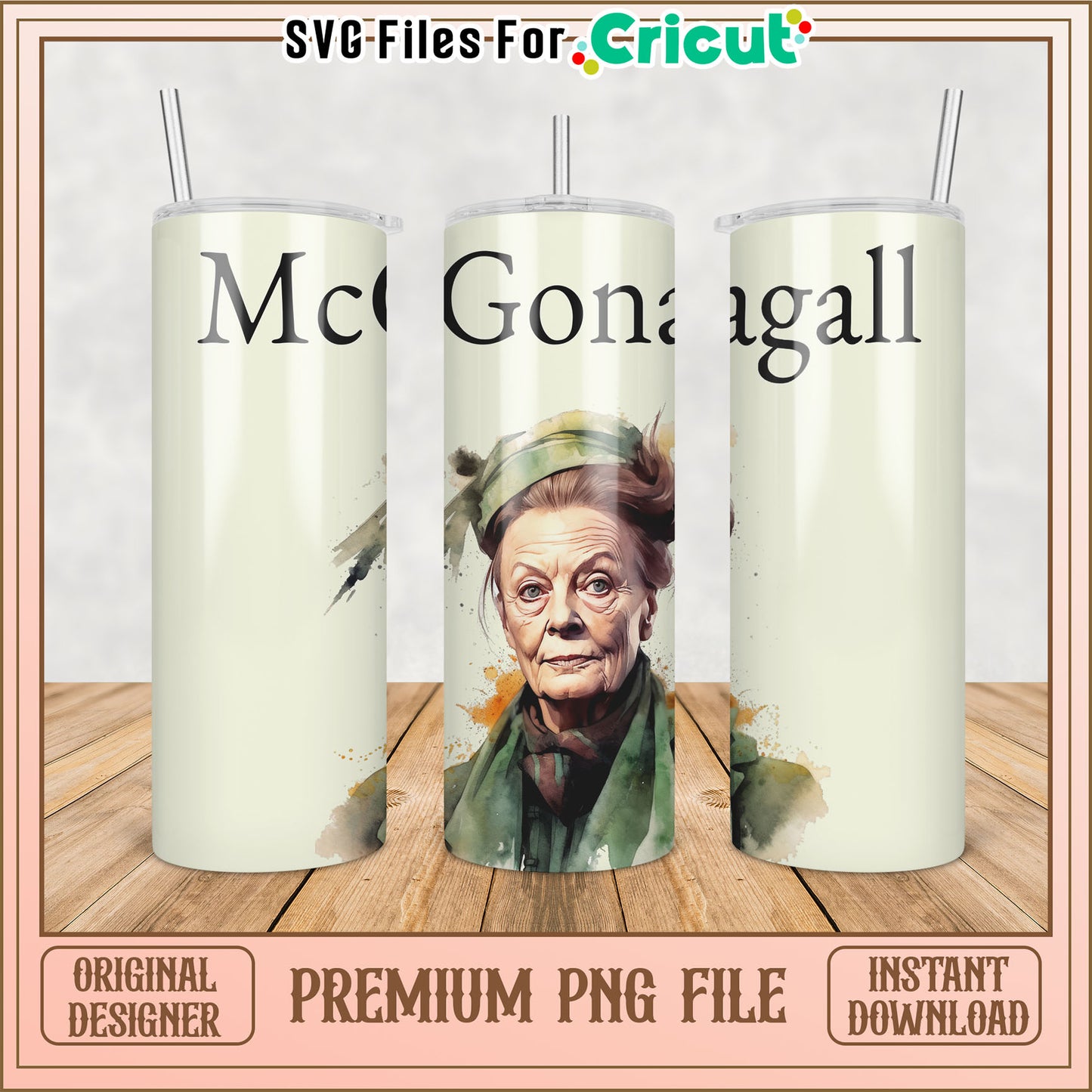 McGonagall Tumbler PNG Design