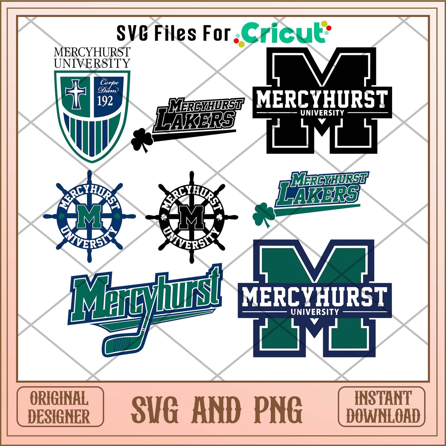 Mercyhurst Lakers svg, Mercyhurst Lakers svg bundle, NCAA svg