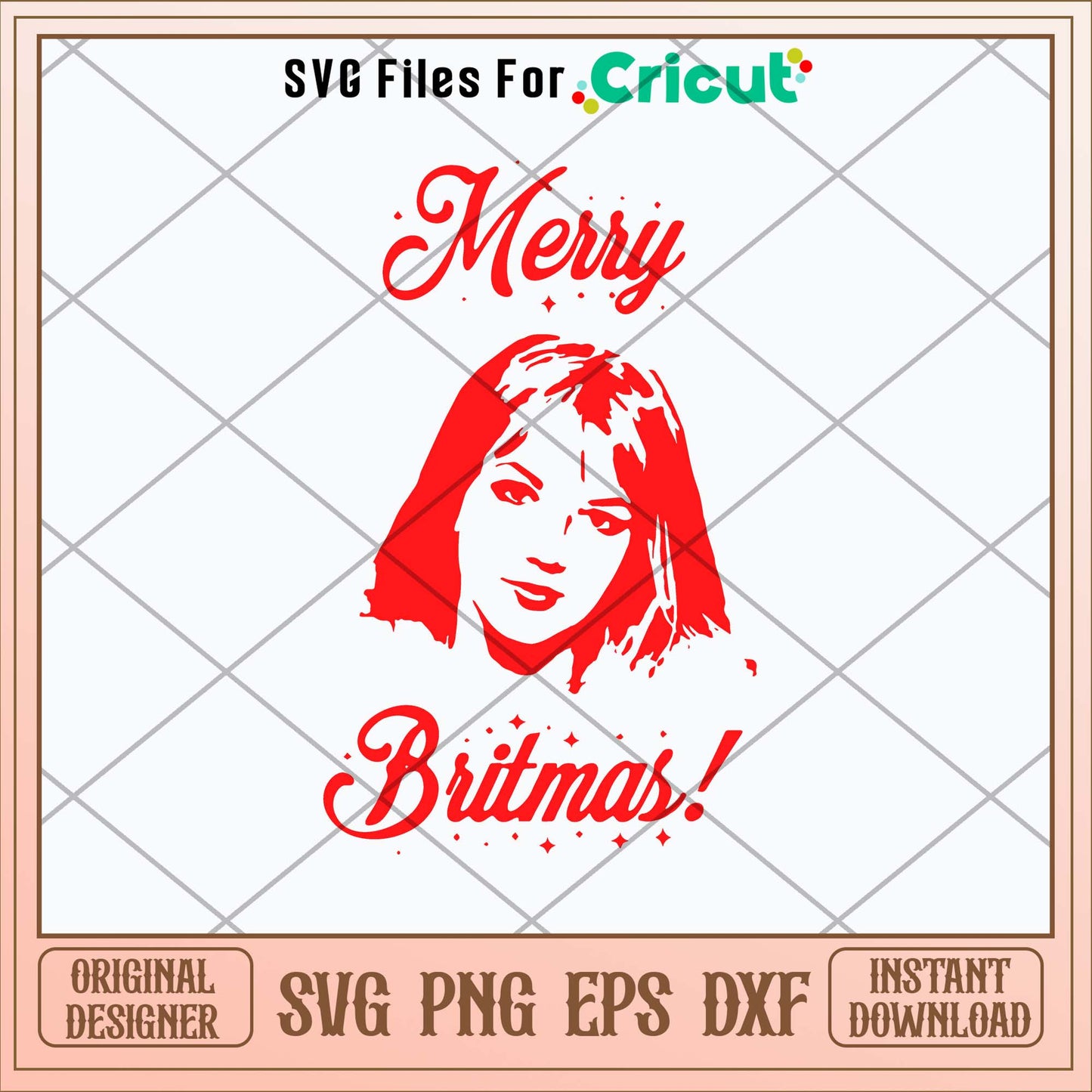 Merry Britmas Britney Spears Svg, Briney Svg-Svgfilesforcricut
