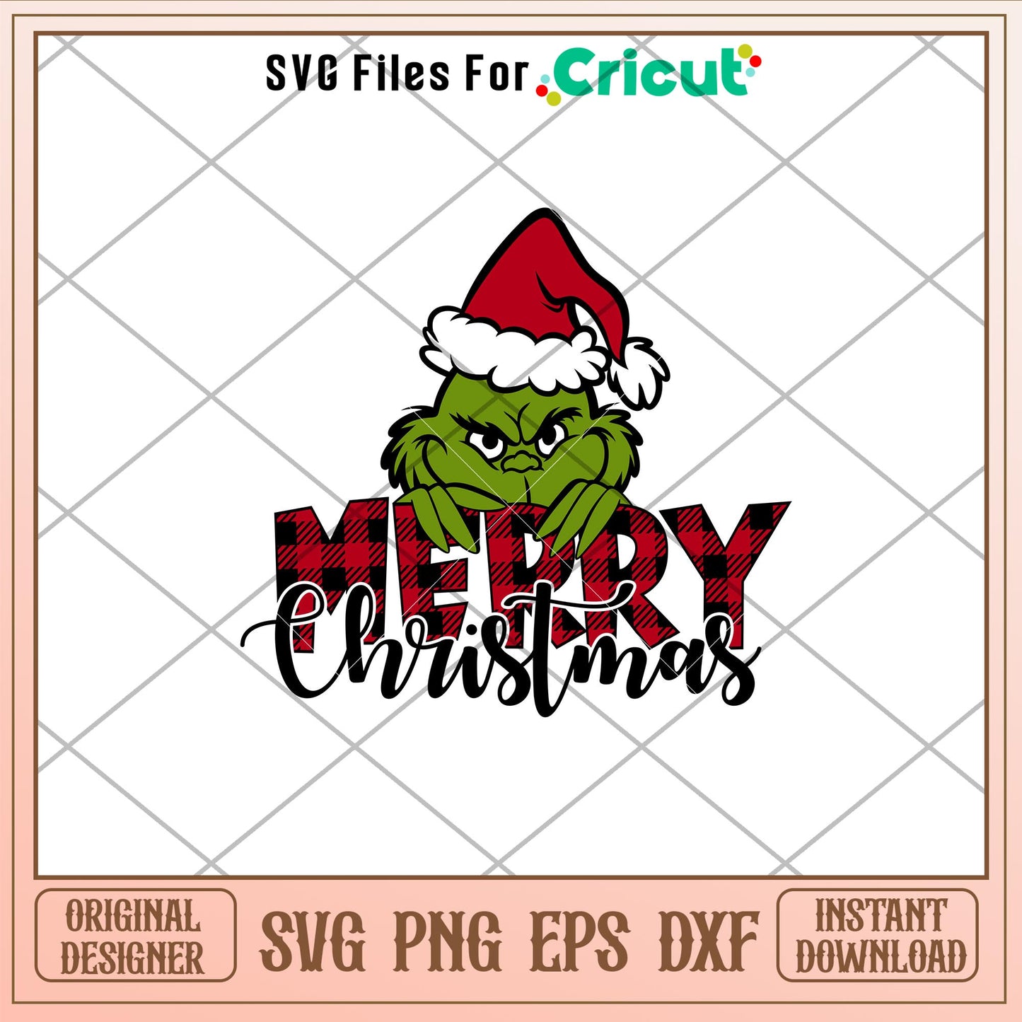 Merry Christmas Grinch, Merry Christmas Grinch SVG