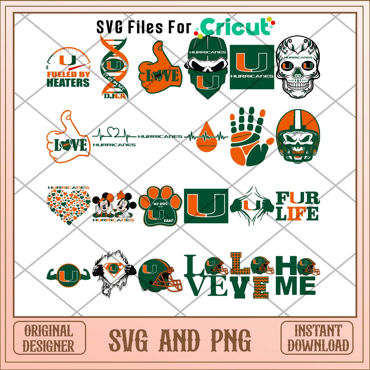 Miami Hurricanes home svg, Miami Hurricanes svg bundle, NCAA svg