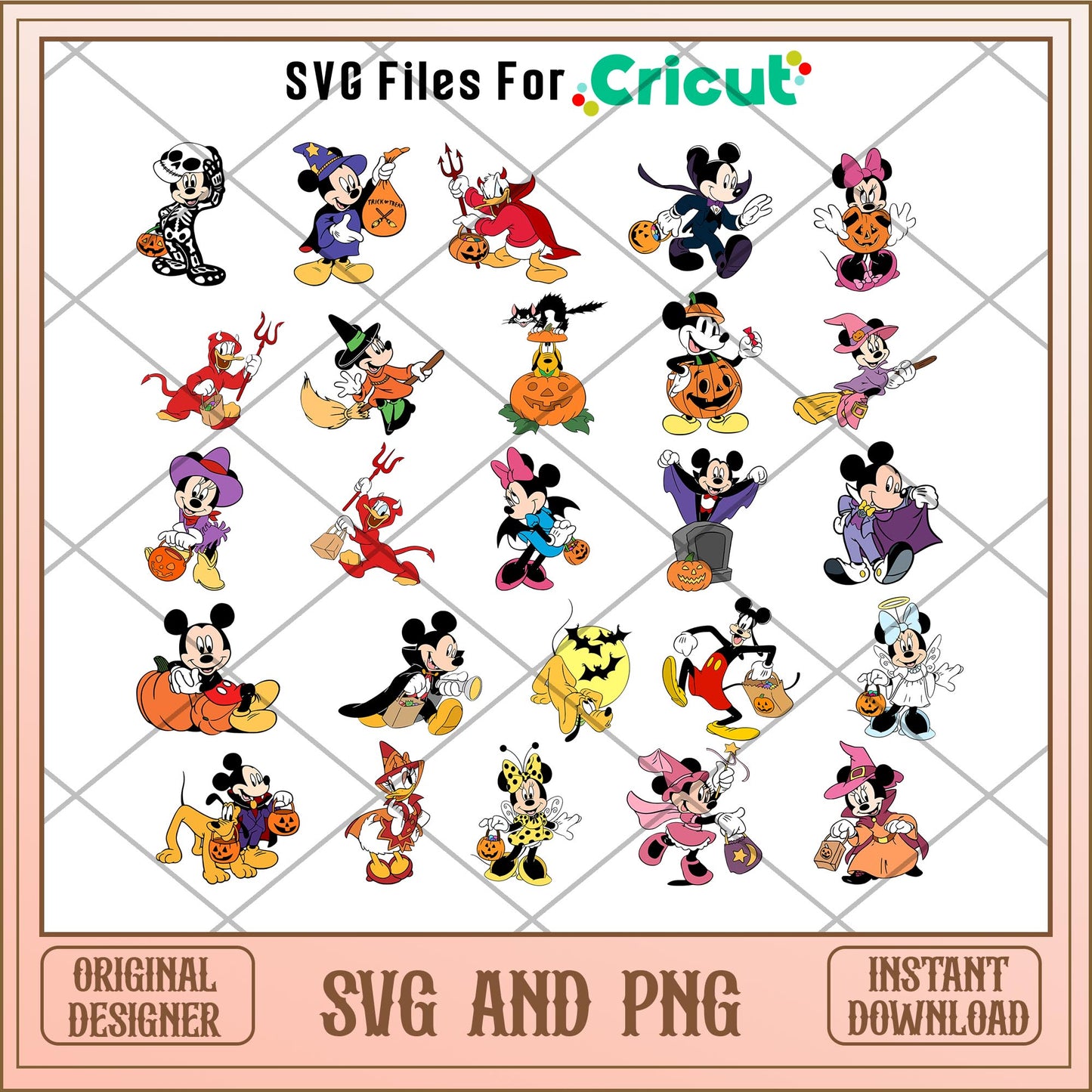 Mickey mouse Halloween svg Bundle