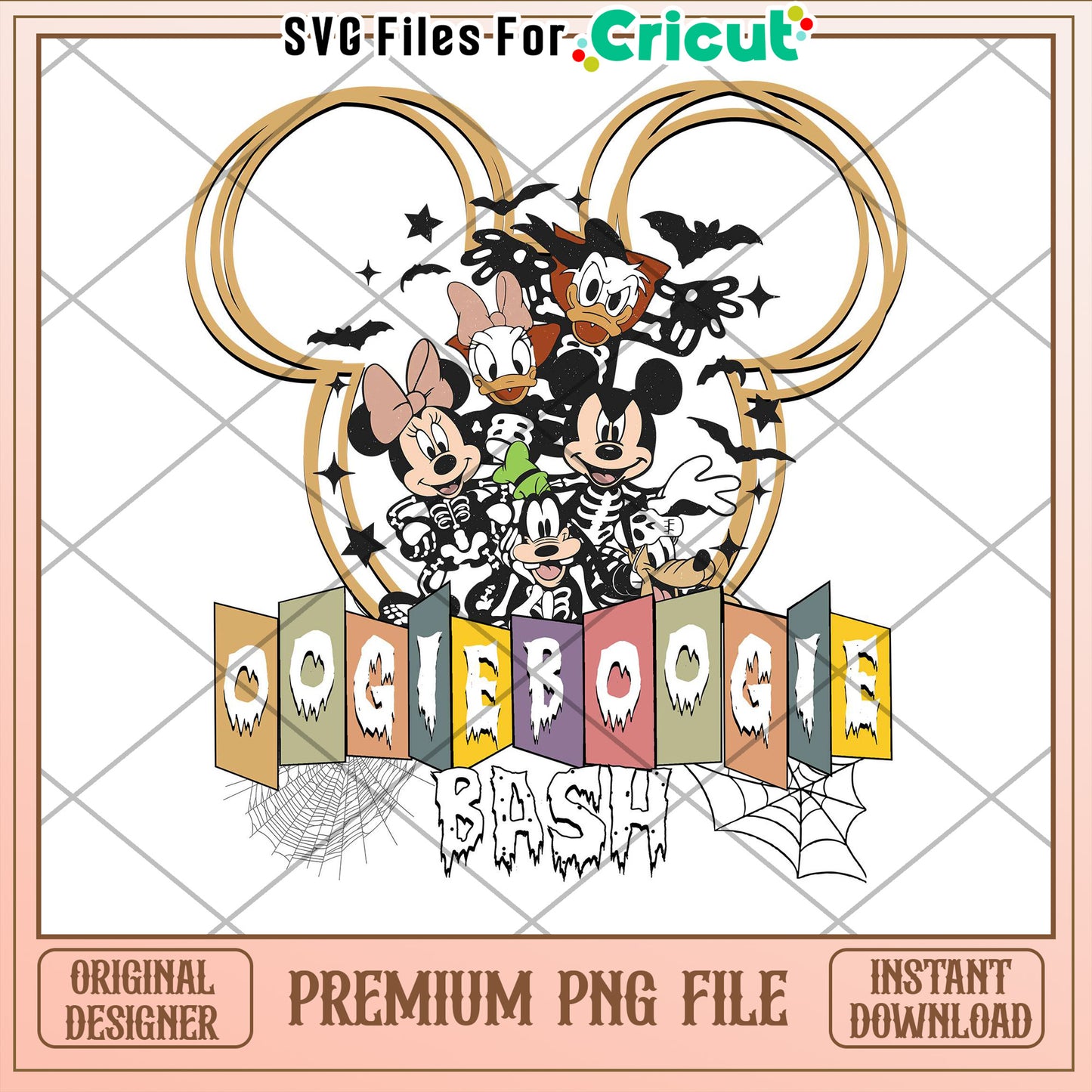 Mickey Halloween PNG Sublimation Design