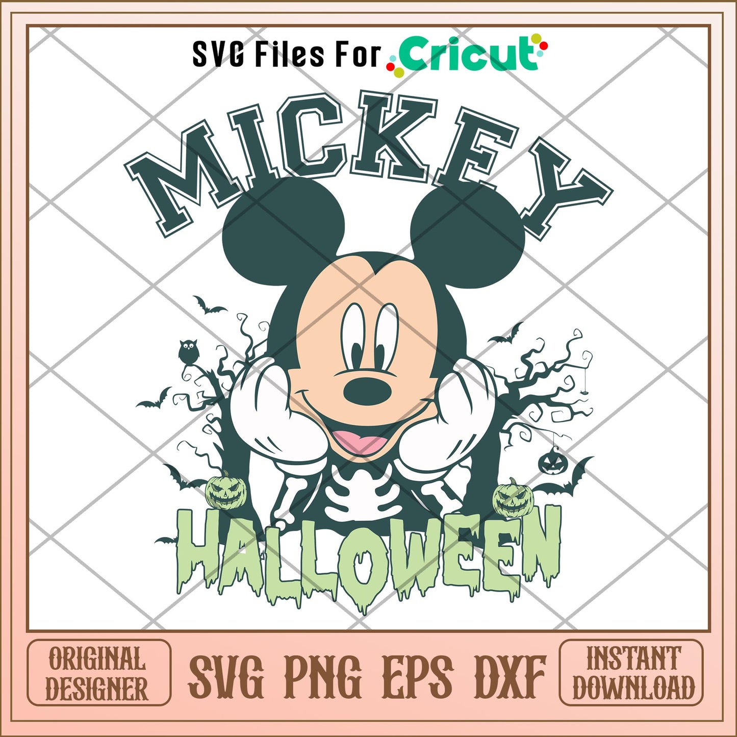 Mickey Mouse Halloween svg, Disney characters svg, Digital Download