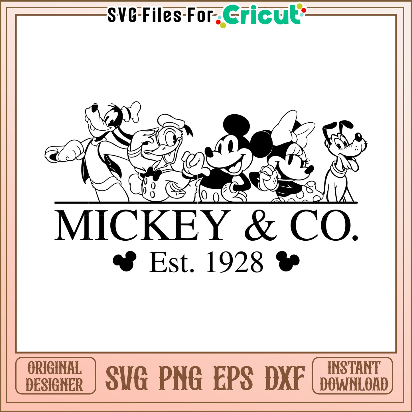 Mickey Mouse SVG Design Bundle