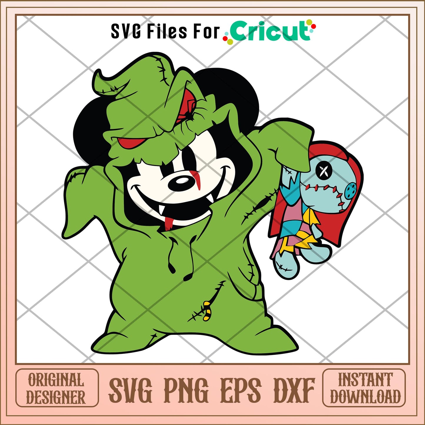 Mickey Oogie Boogie Bash svg, Nightmare Before Christmas svg, digital download