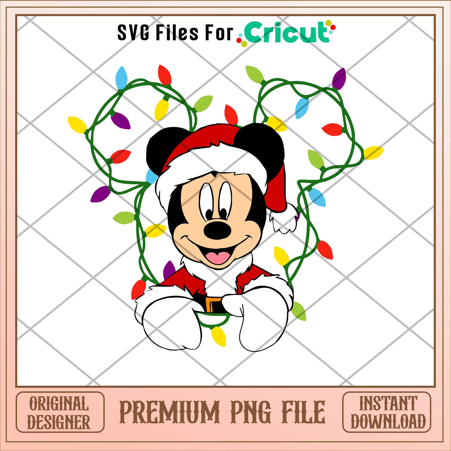 Mickey head light mickey mouse png, mickey png, christmas png