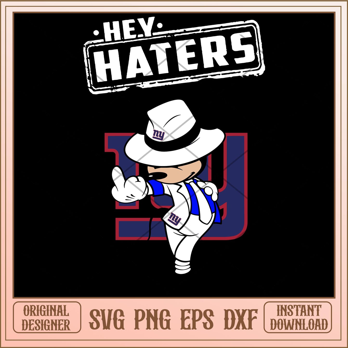 Mickey mouse Hey haters Giants svg, Disney characters svg, digital download
