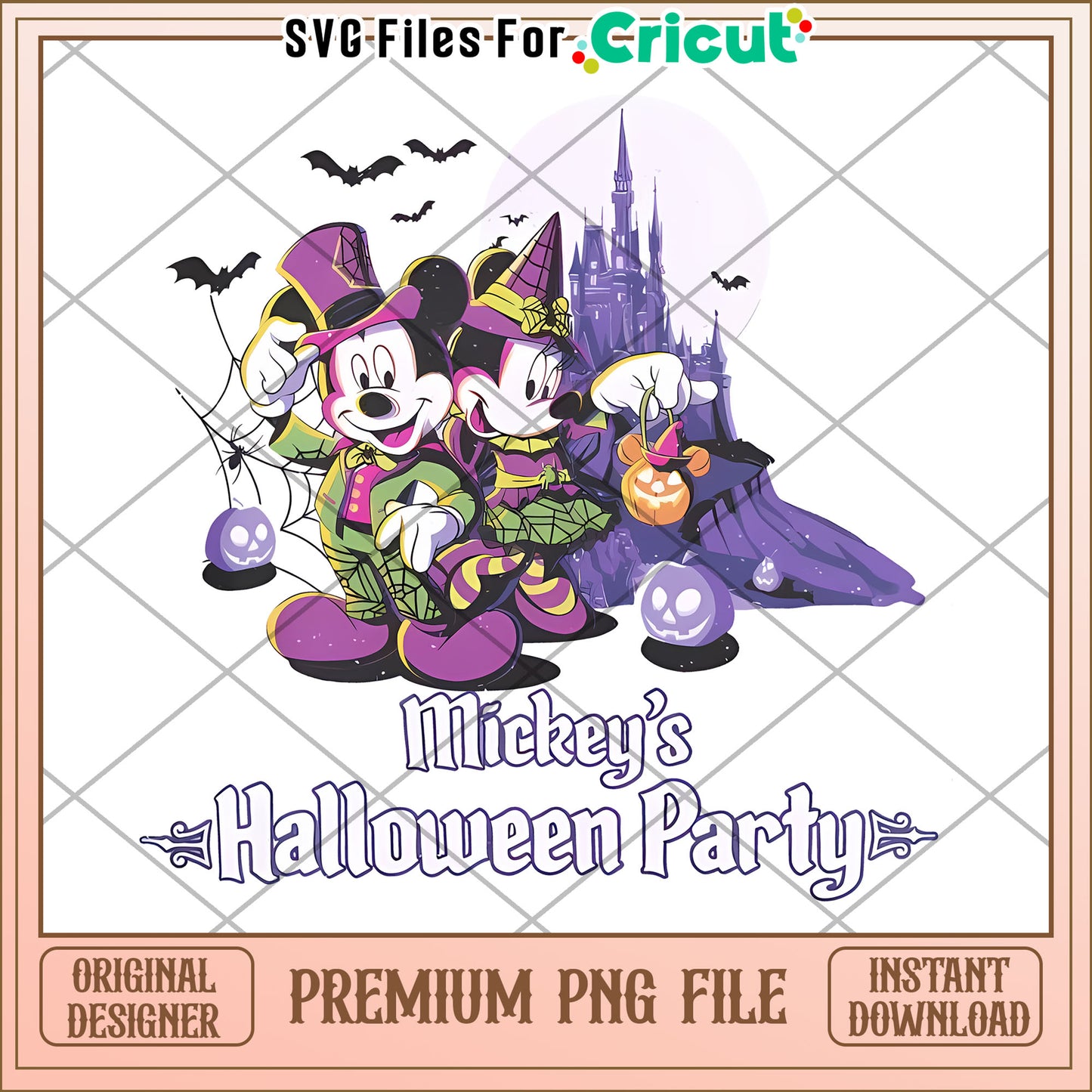 Mickey's halloween party png, spooky png, halloween countdown png