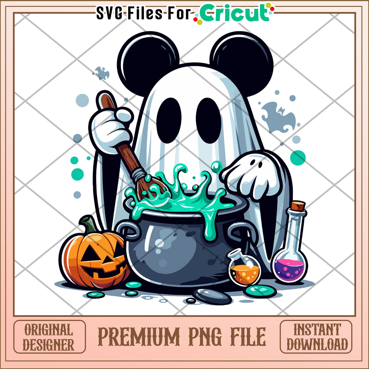 Mickeye ghost witch png, halloween png, halloween cartoons png