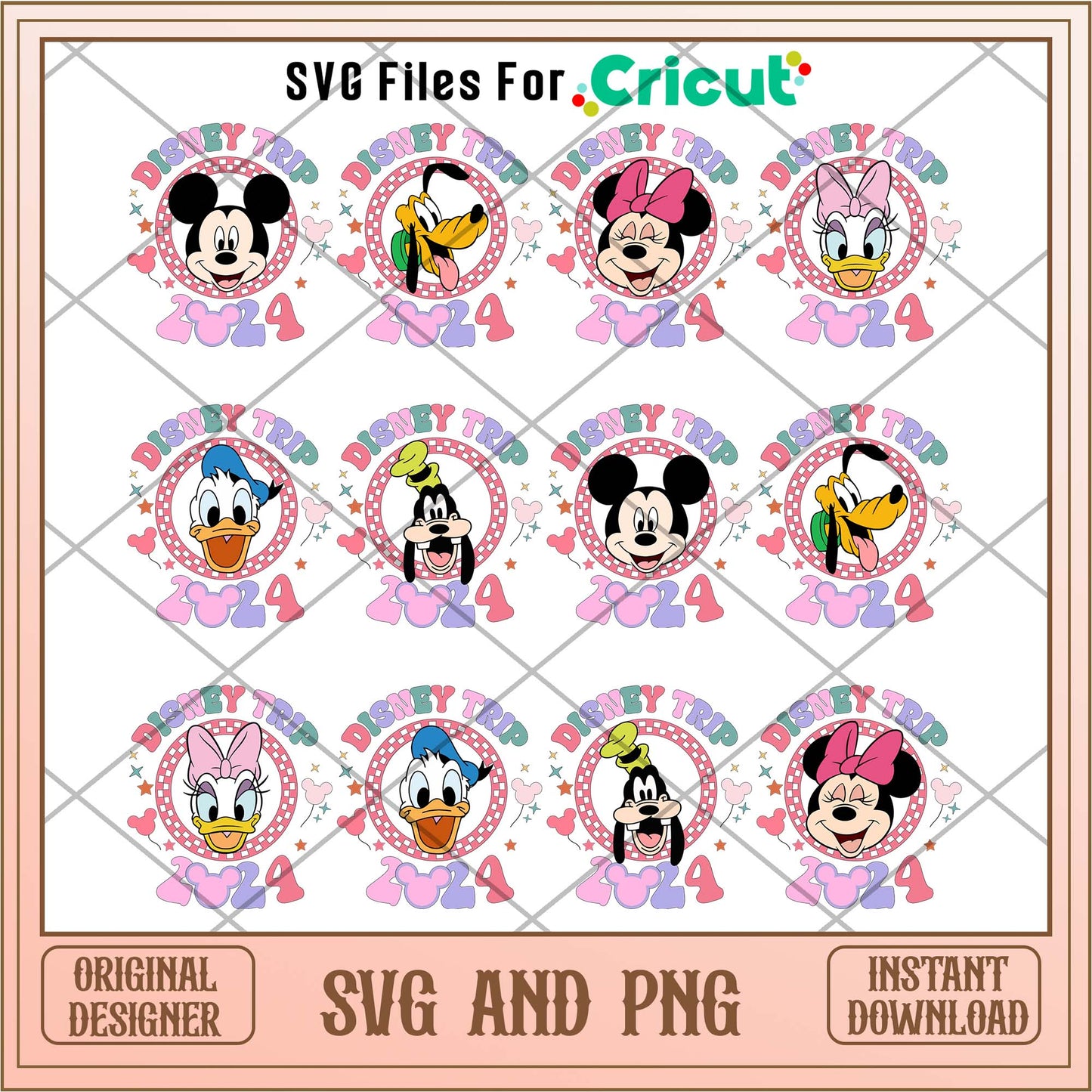 Disney Mickey friend mega svg bundle