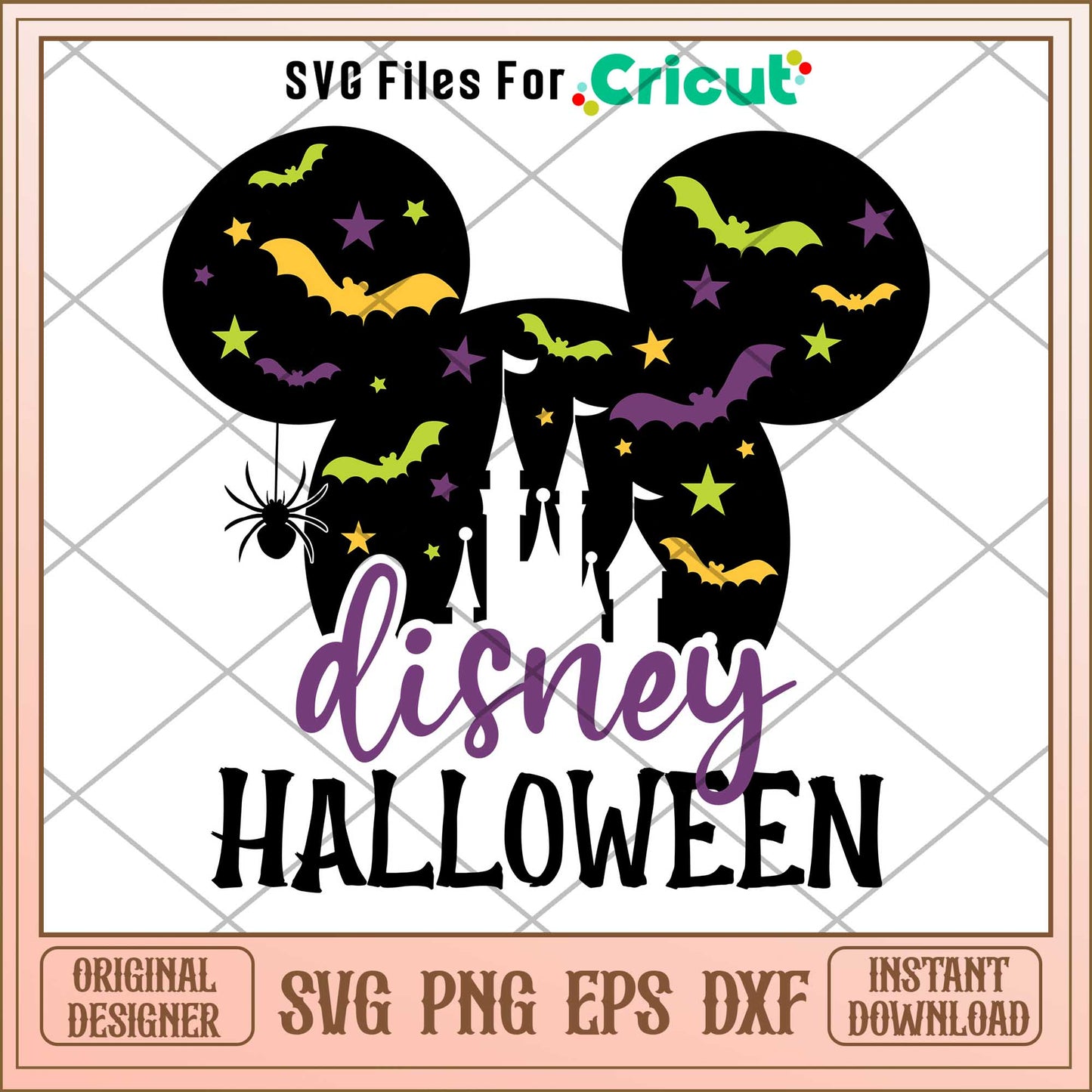 Mickey head Disney Halloween svg, Disney characters svg, Digital Download