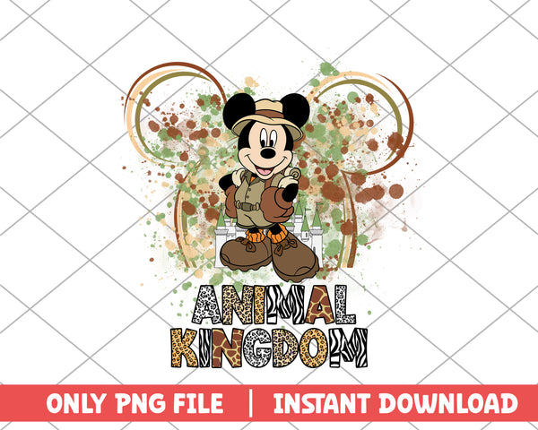 Mickey mouse animal kingdom disney png – svg files for cricut