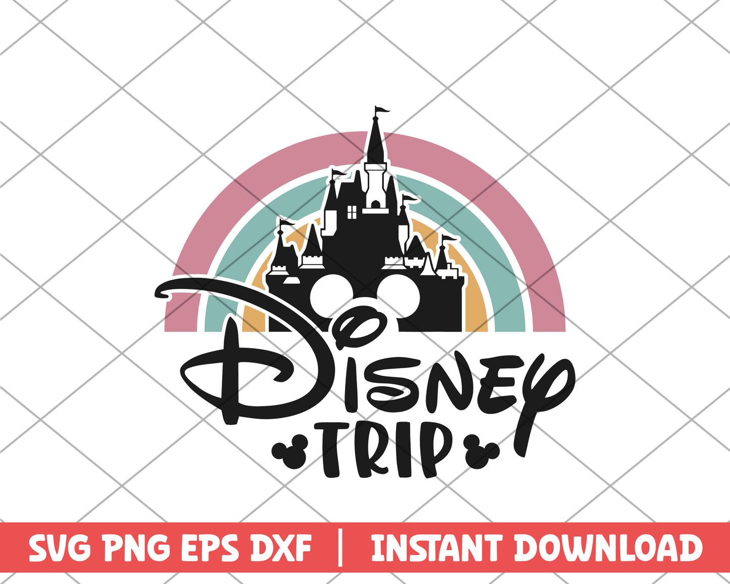 Mickey mouse disney trip disney svg