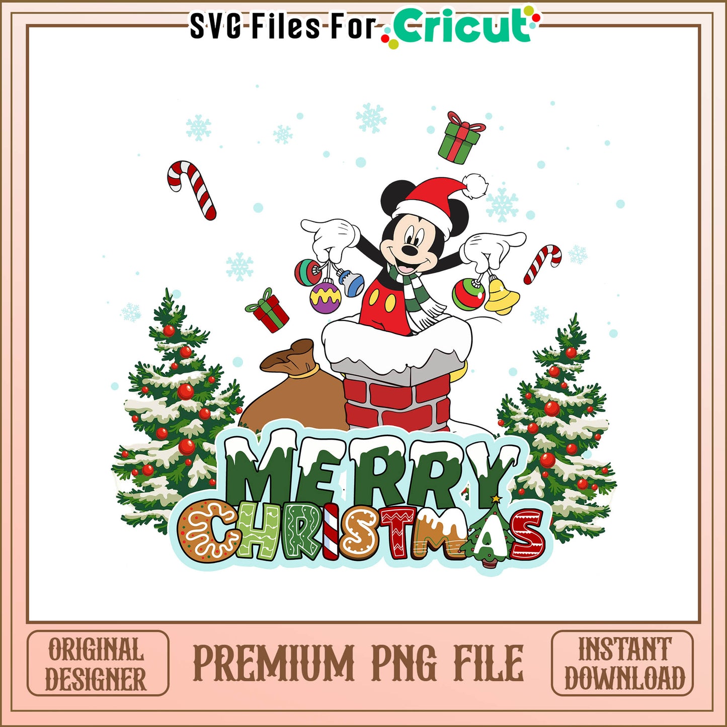 Mickey mouse merry christmas png, mickey mouse head png