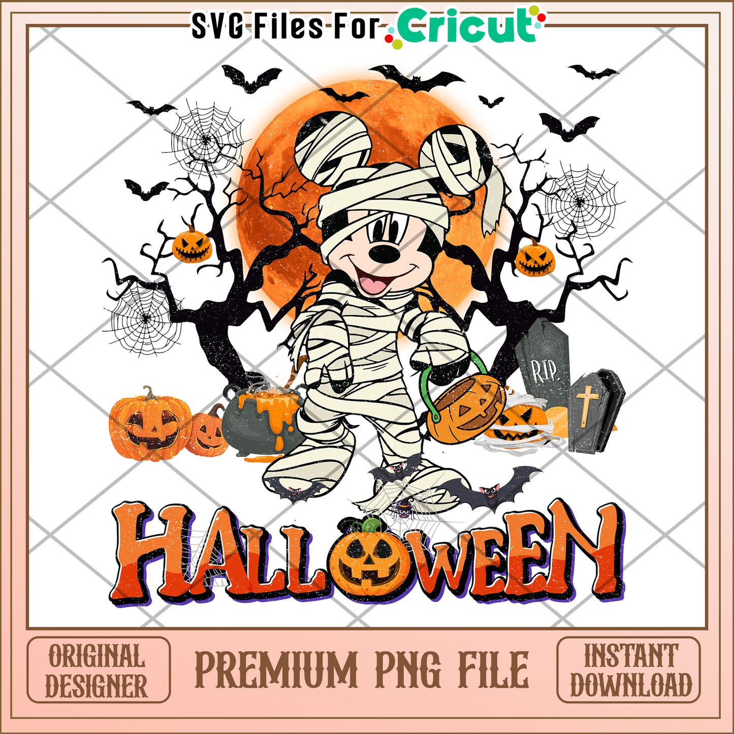 Mickey mummy png, halloween events png,trick or treat png
