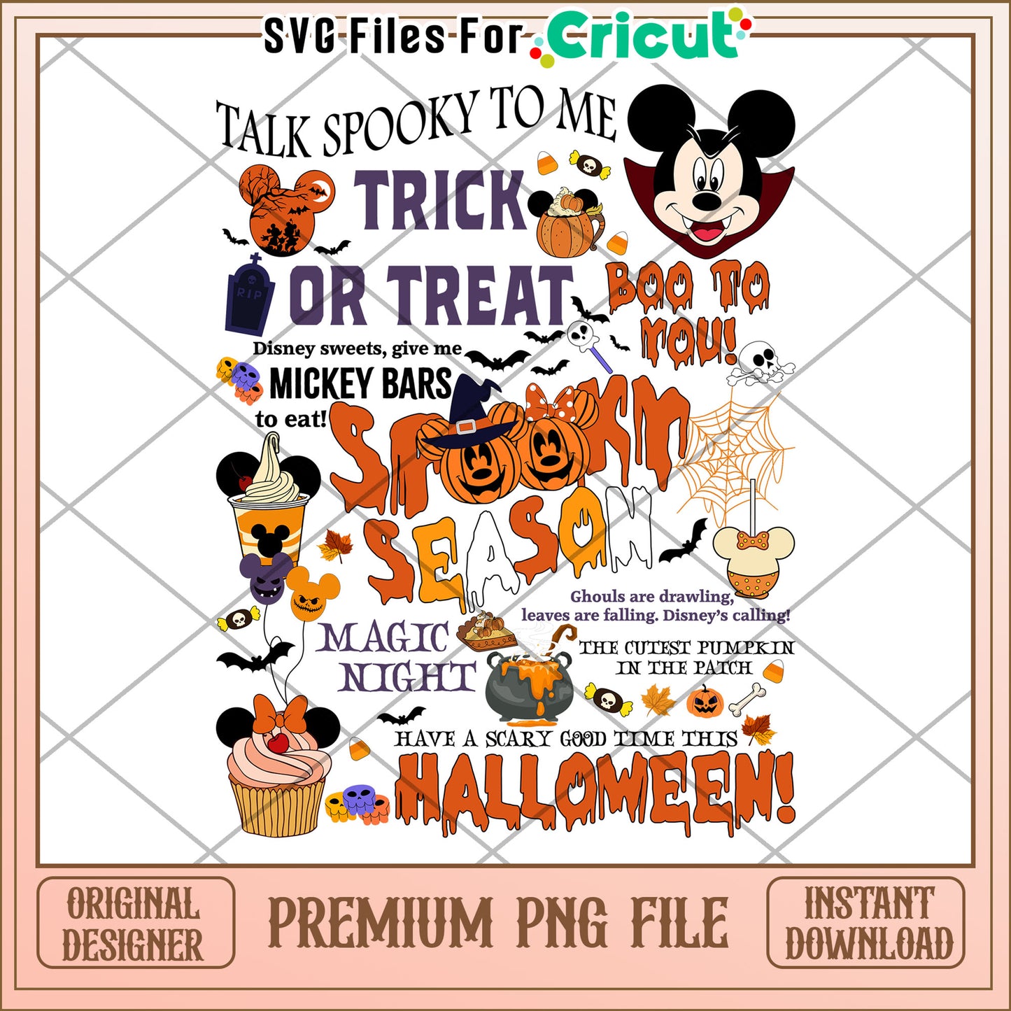 Mickey spooky season png, halloween png, halloween killers png