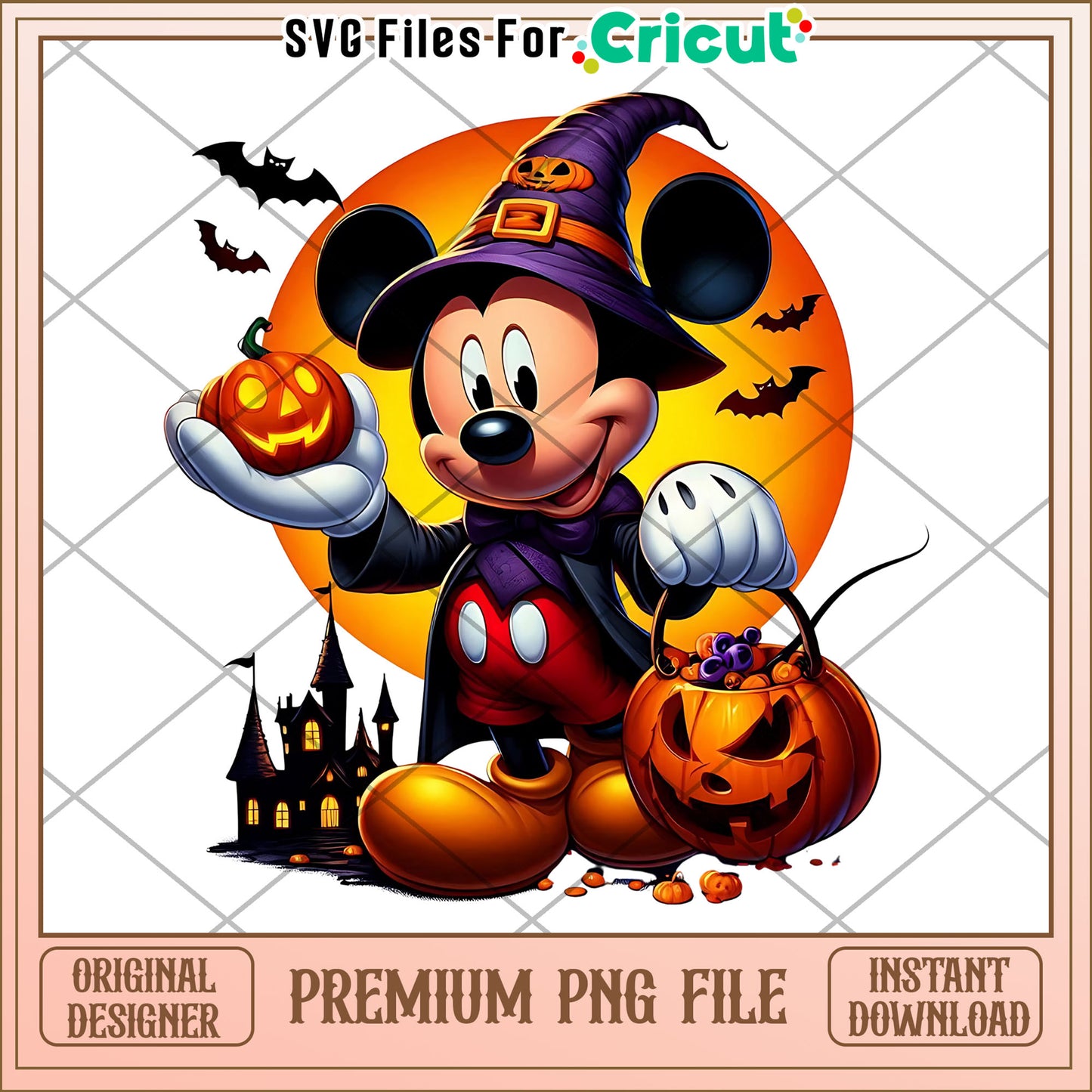 Mickey witch png, halloween disney png, cute halloween design png
