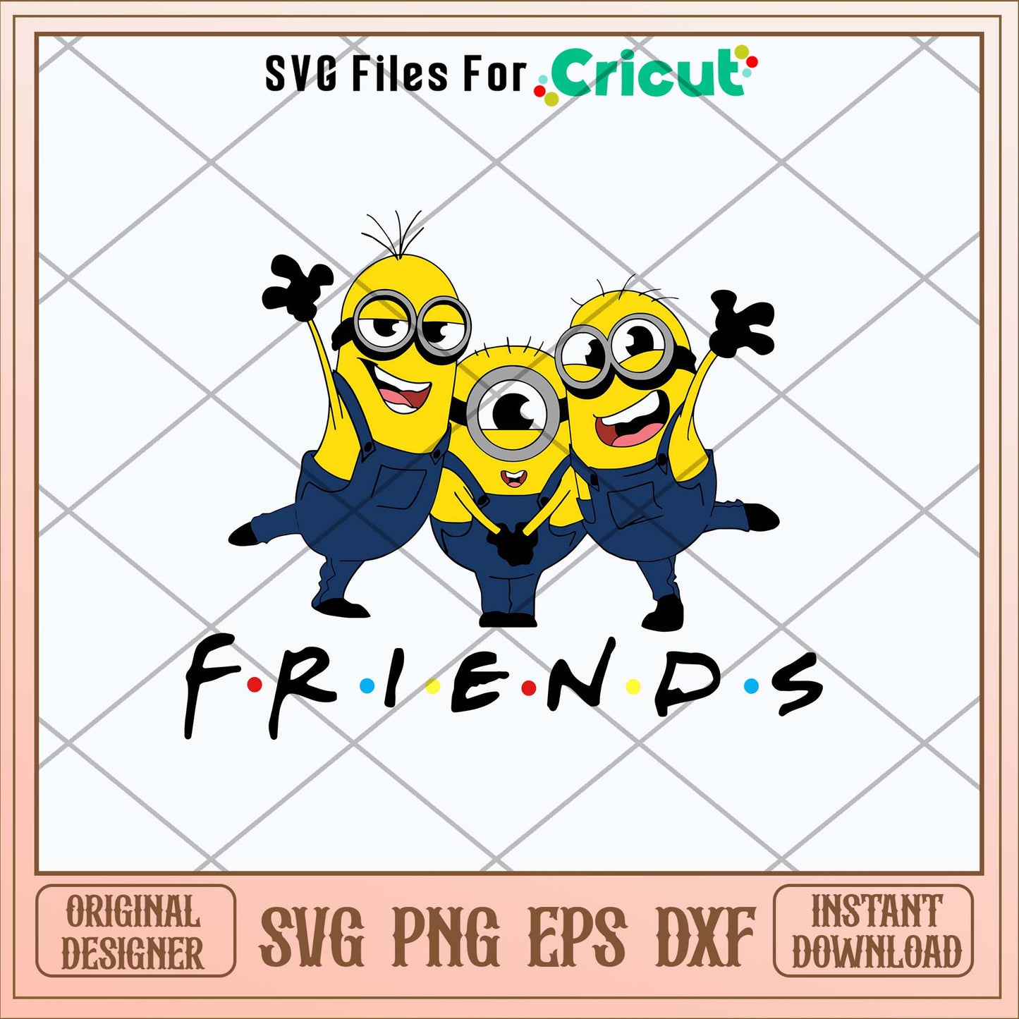 Minion Friends Svg, Minion Svg-Svgfilesforcricut