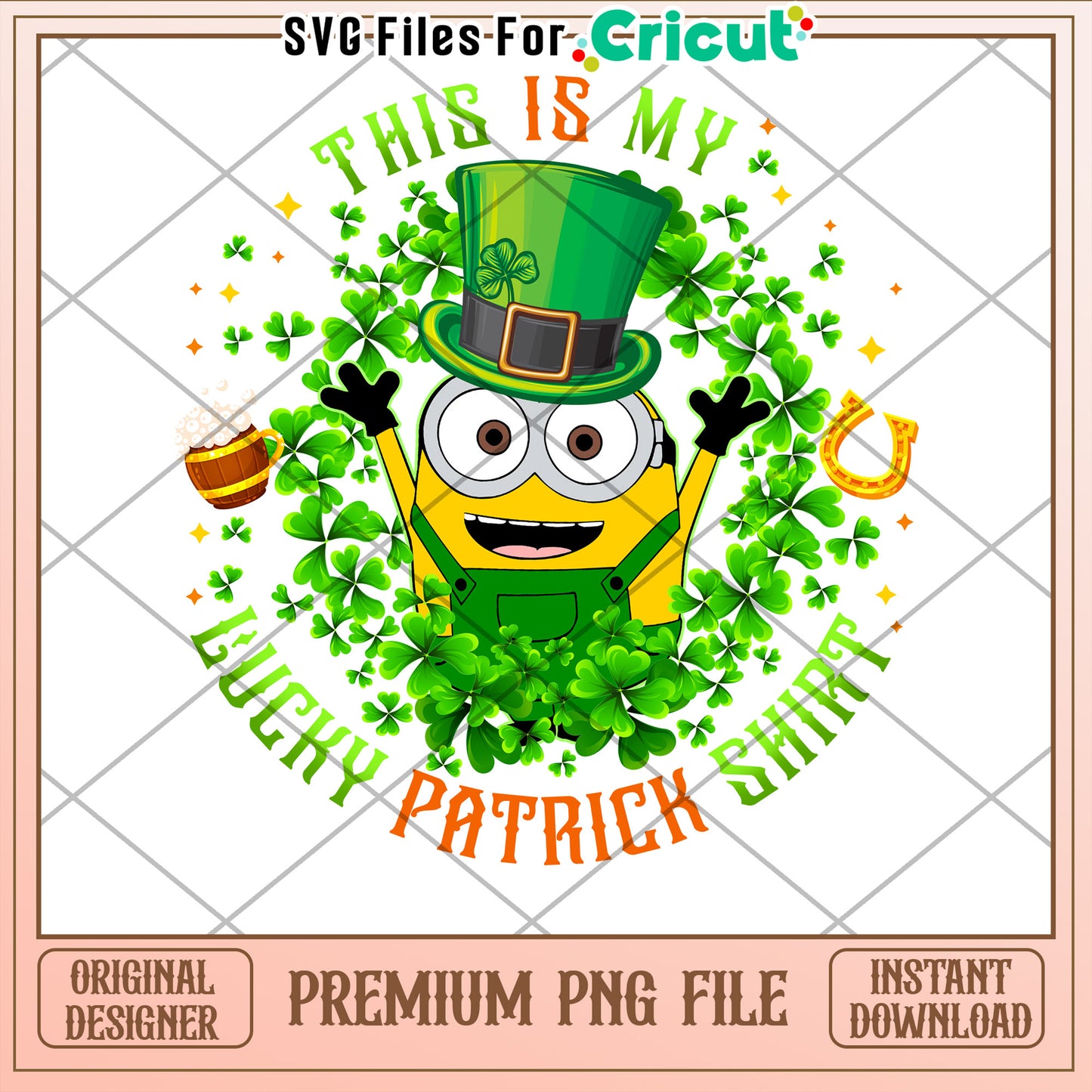 Minion St Patricks Day PNG File