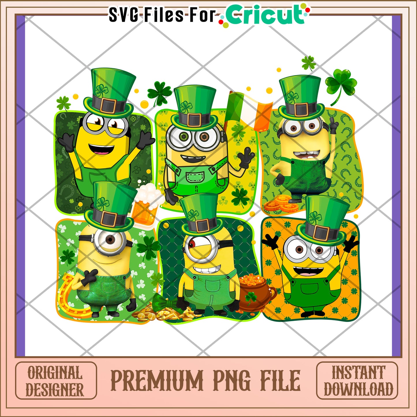 Minions St Patricks Day PNG Download