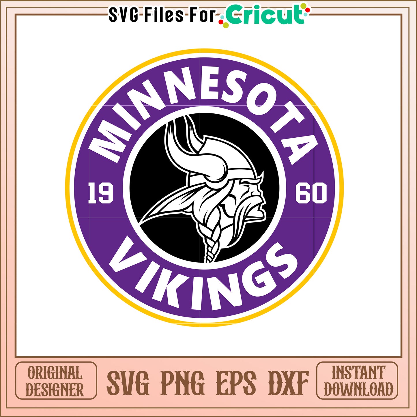 Minnesota Vikings SVG Logo 1960