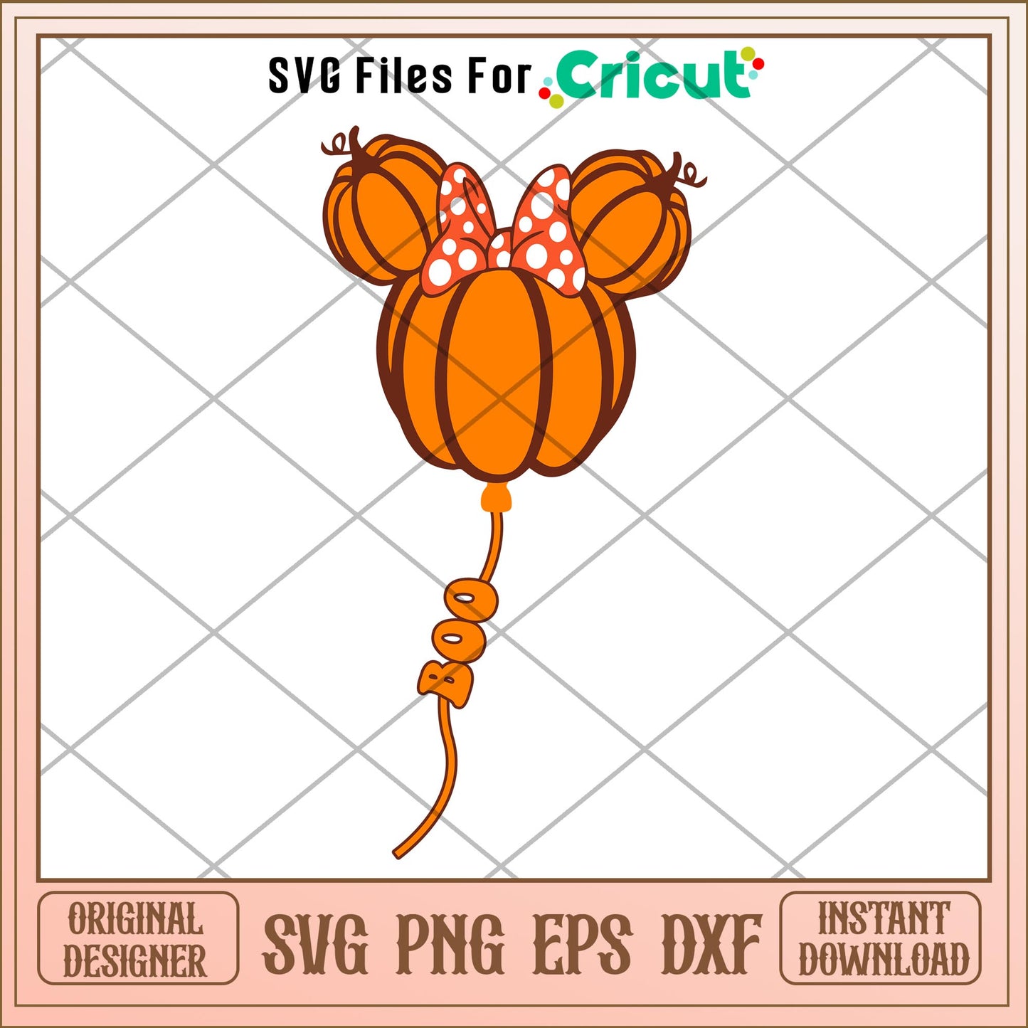 Minnie Bundle Halloween Pumpkin svg, Disney characters svg, Digital Download