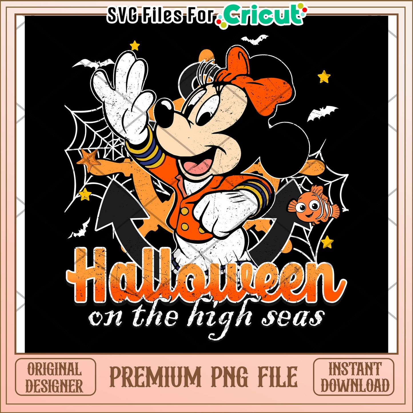 Minnie hlw on the hight street png, hallow png, halloween wallpaper png