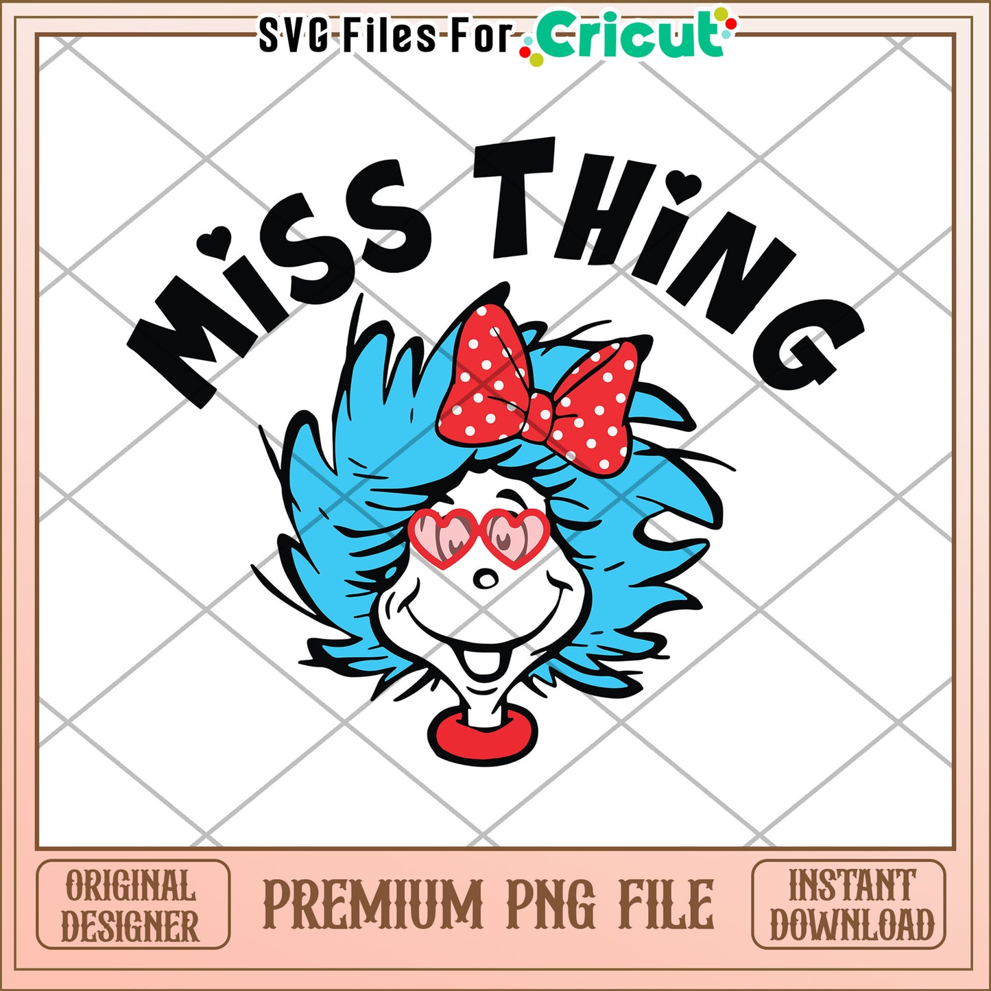Miss Thing PNG Design Download
