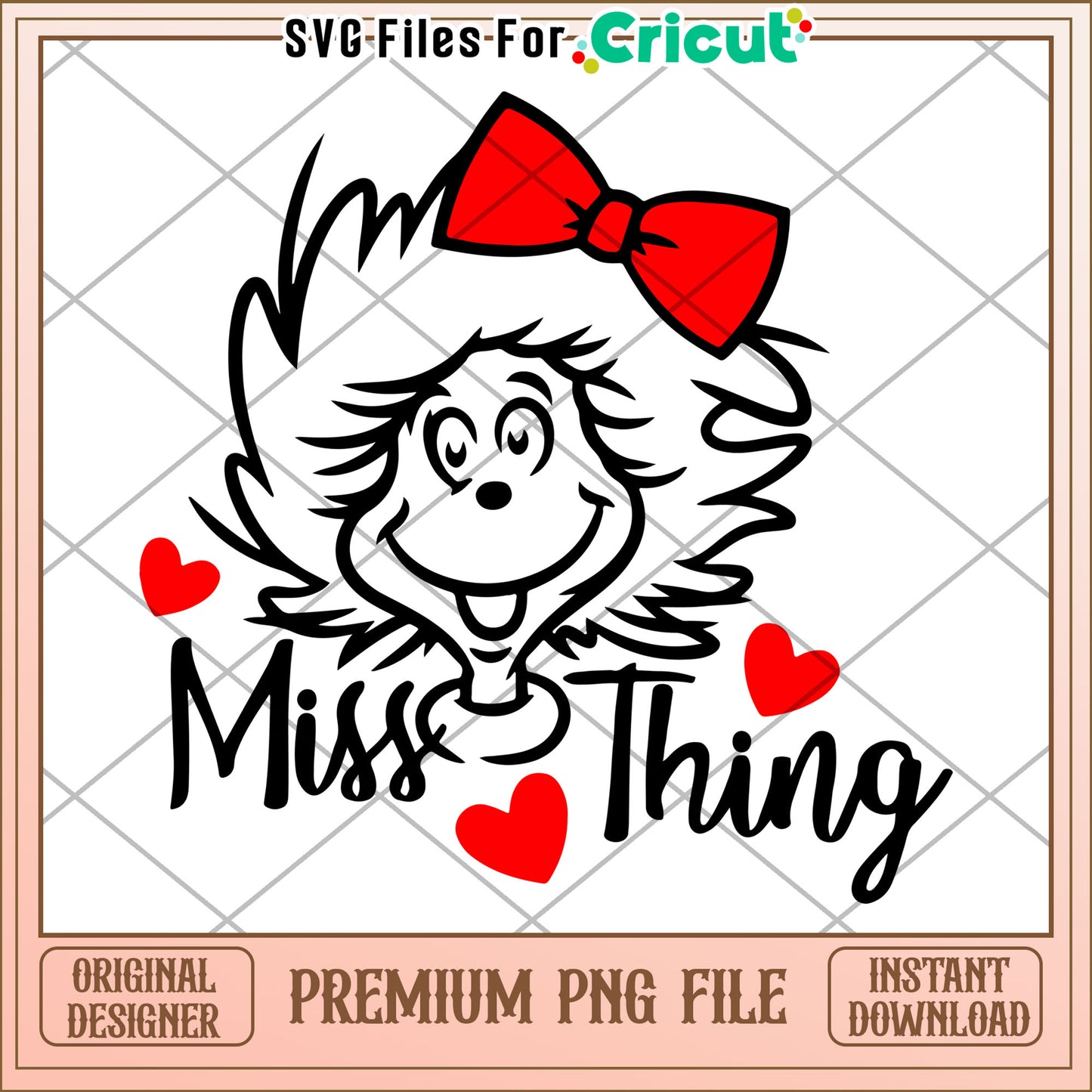 Miss Thing PNG Download Instant Download