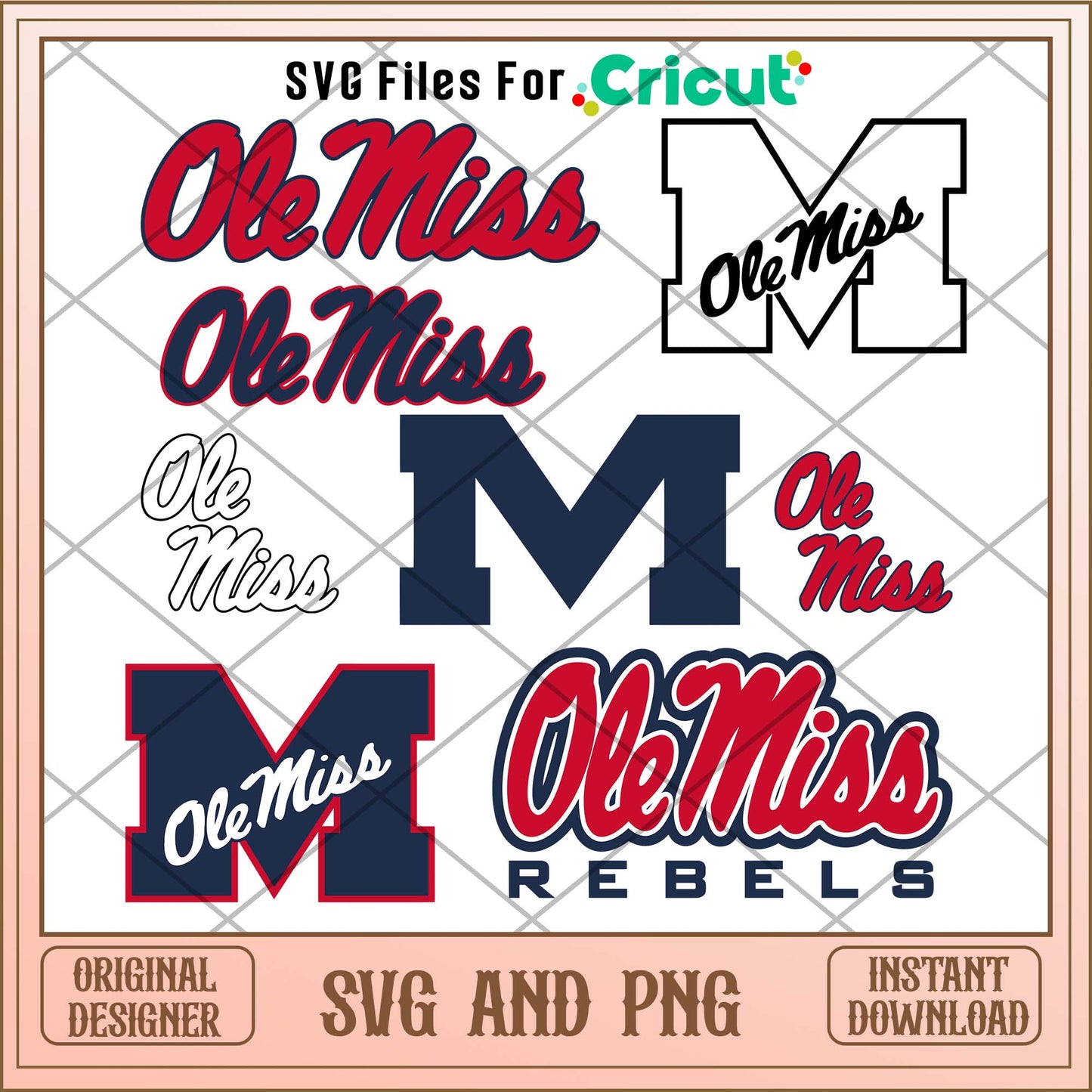 Mississippi Rebels svg, Mississippi Rebels svg bundle, NCAA svg