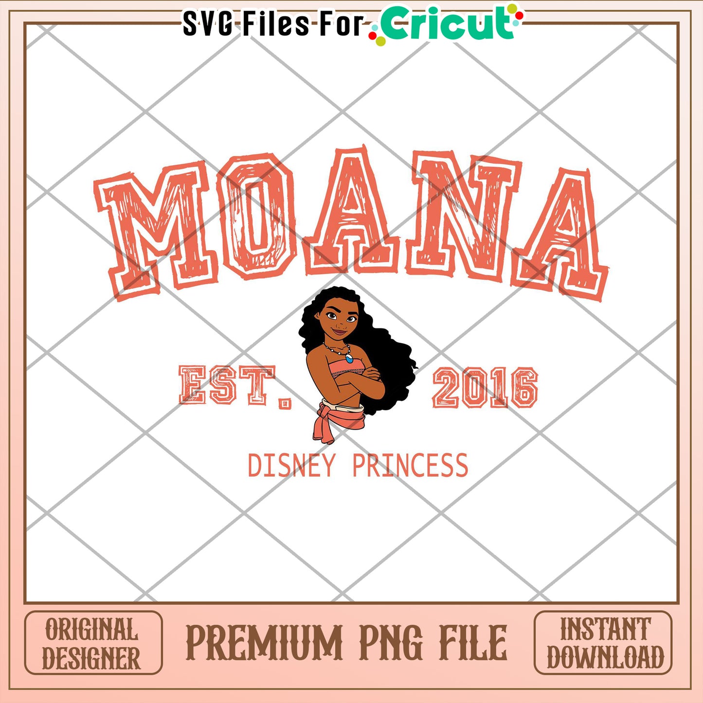 Moana PNG Design Disney Princess 2016