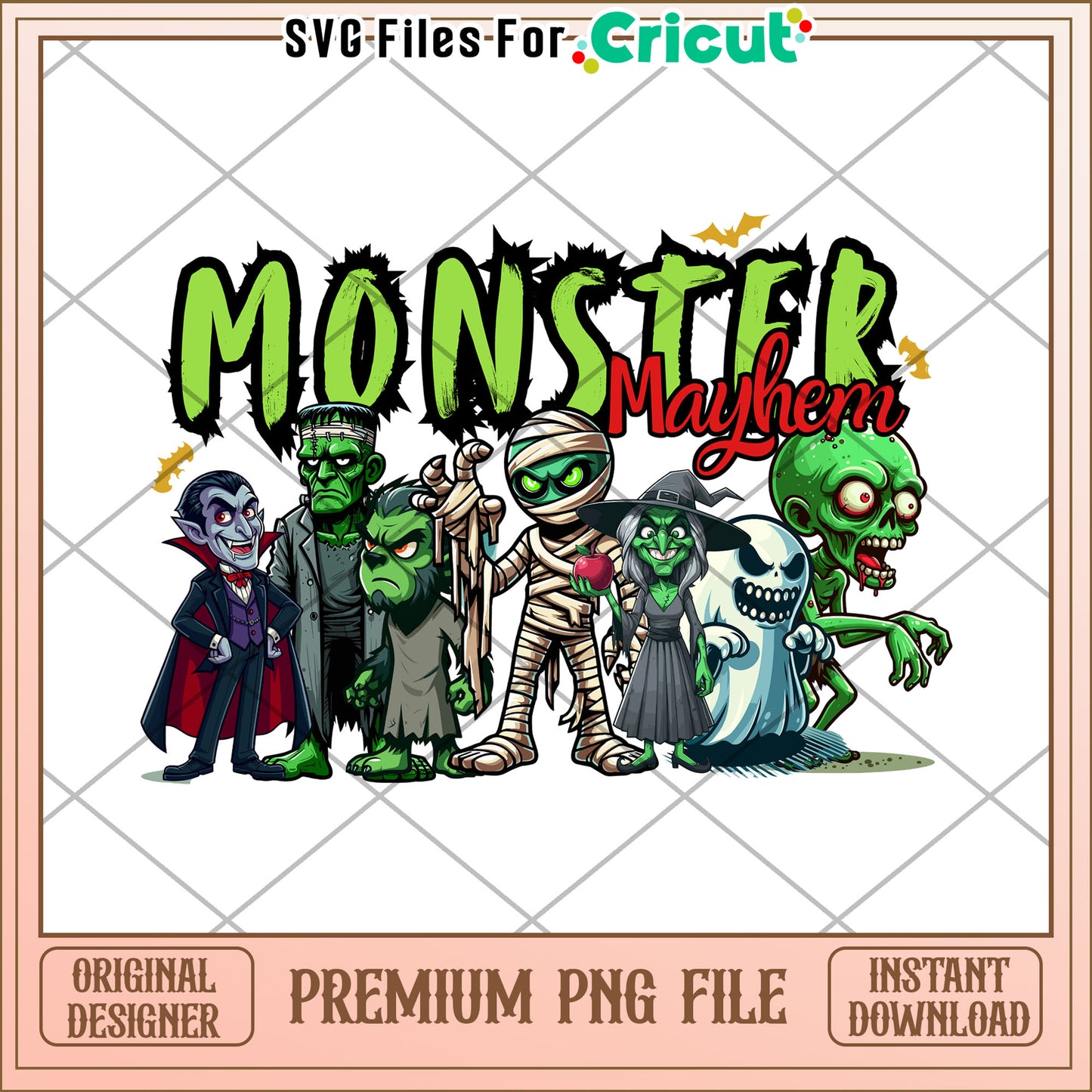 Monster mayhem png, halloween horror nights png, halloween png